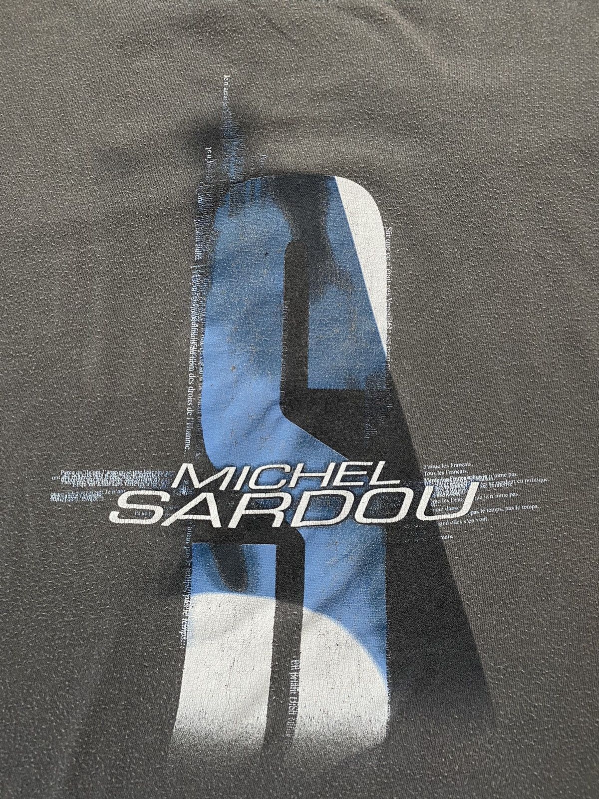 Band Tees Vintage Michel Sardou Tour 2001 T Shirt Tee Size US XL / EU 56 / 4 - 2 Thumbnail