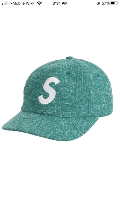 Supreme Supreme Terry S Logo 6 Panel Teal | Grailed