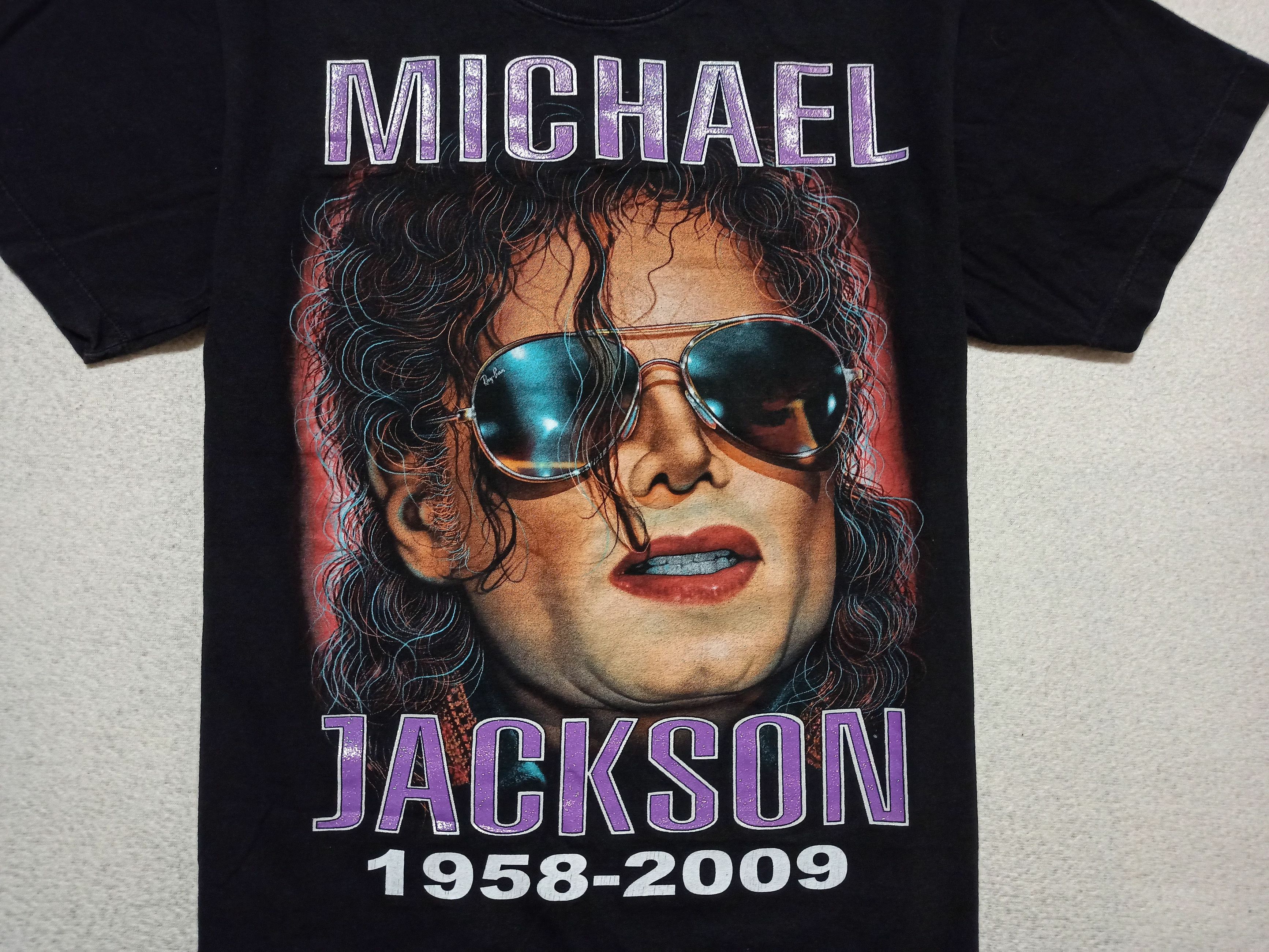Michael Jackson × Vintage Vintage T-Shirt Michael Jackson 1958-2009 Size US L / EU 52-54 / 3 - 2 Thumbnail
