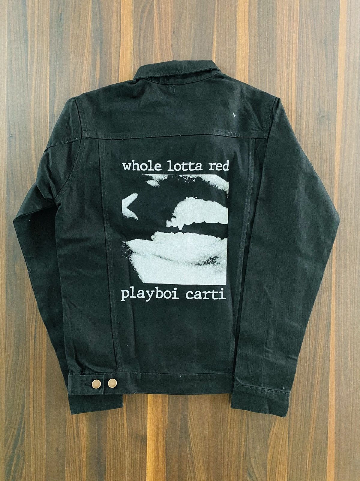 Playboi Carti Whole Lotta Red Demin Jacket 2024