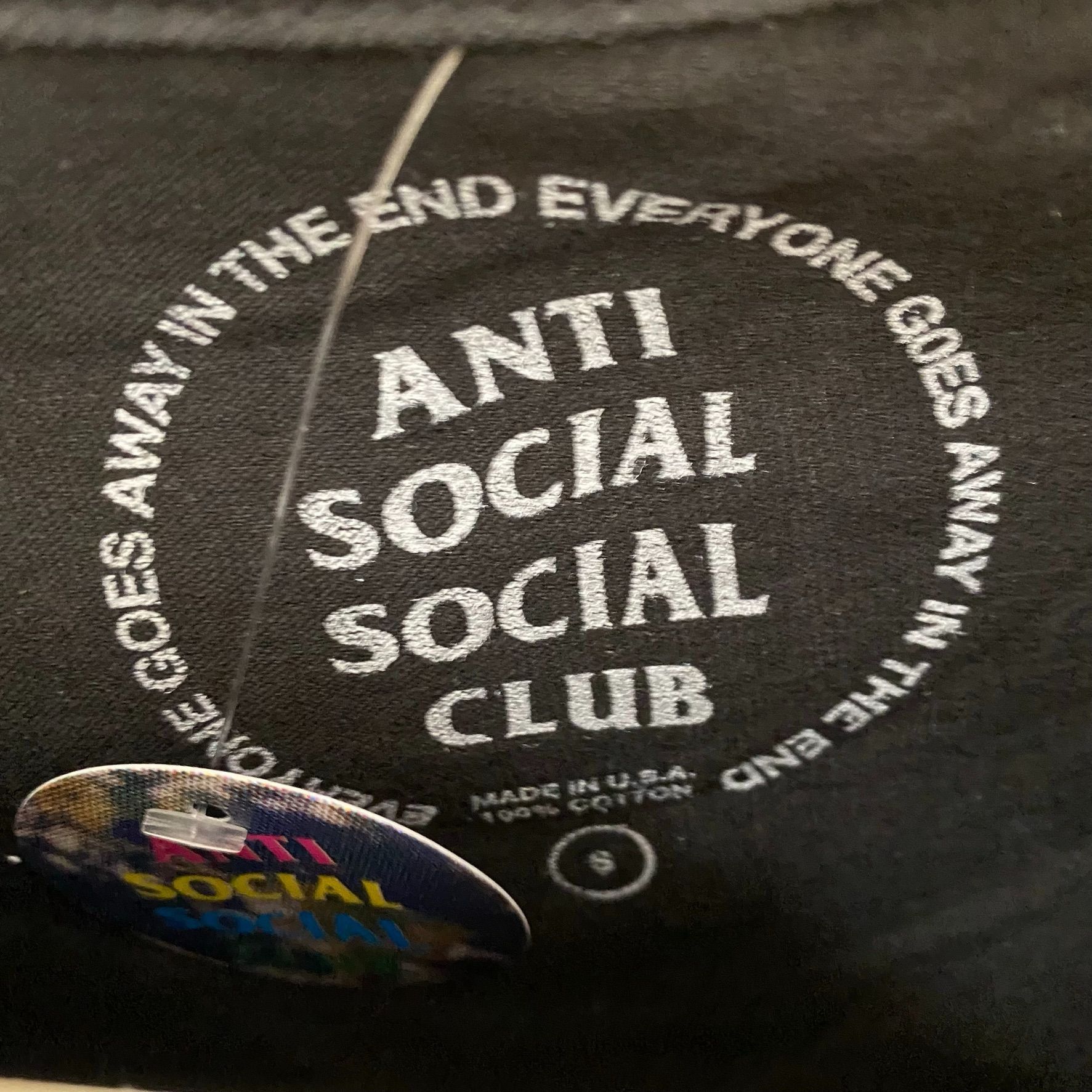 Anti Social Social Club Black Kkoch Cherry Blossom Tee Size US S / EU 44-46 / 1 - 3 Thumbnail