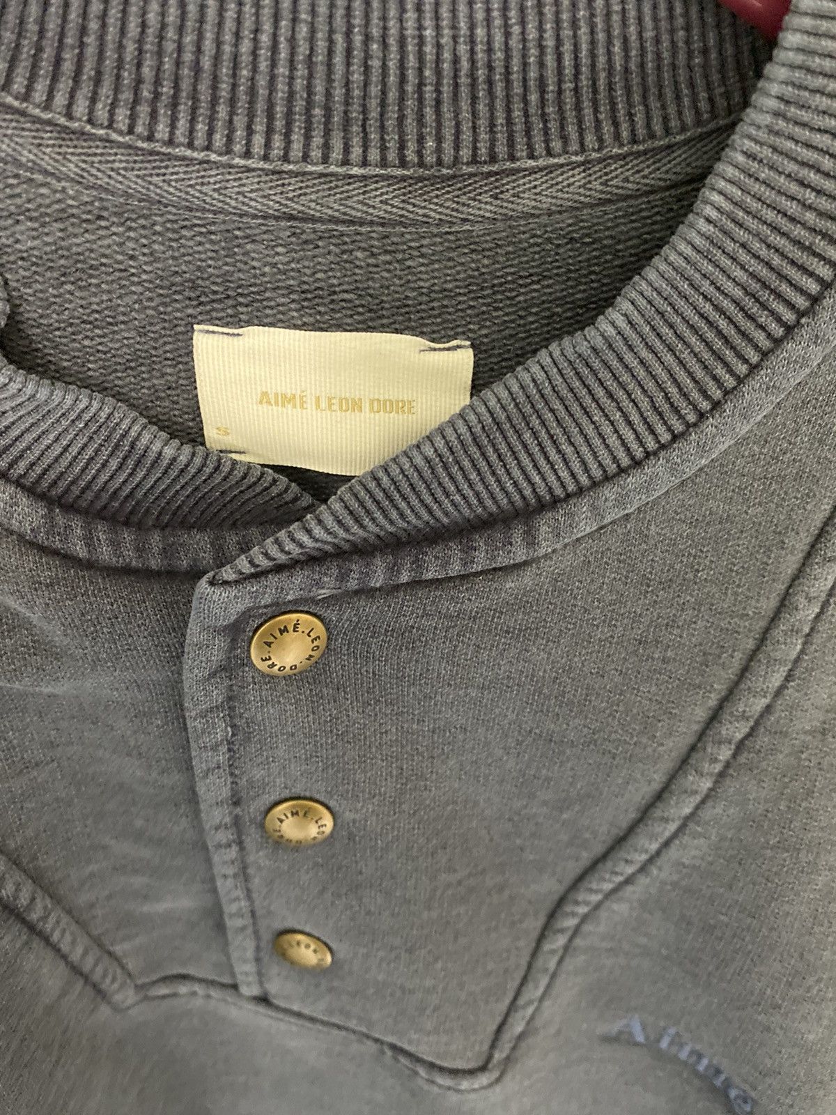 Aime Leon Dore Aimè Leon Dore Henley Sweatshirt SS21 Size US S / EU 44-46 / 1 - 4 Thumbnail