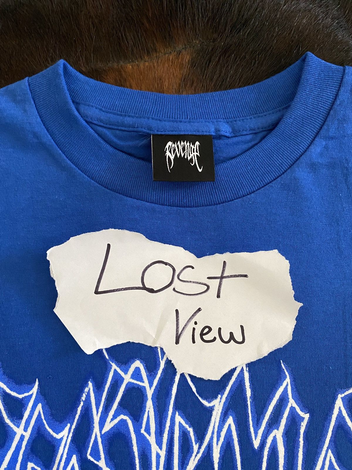 Revenge Revenge Lightning T-Shirt Blue M Size US M / EU 48-50 / 2 - 3 Thumbnail