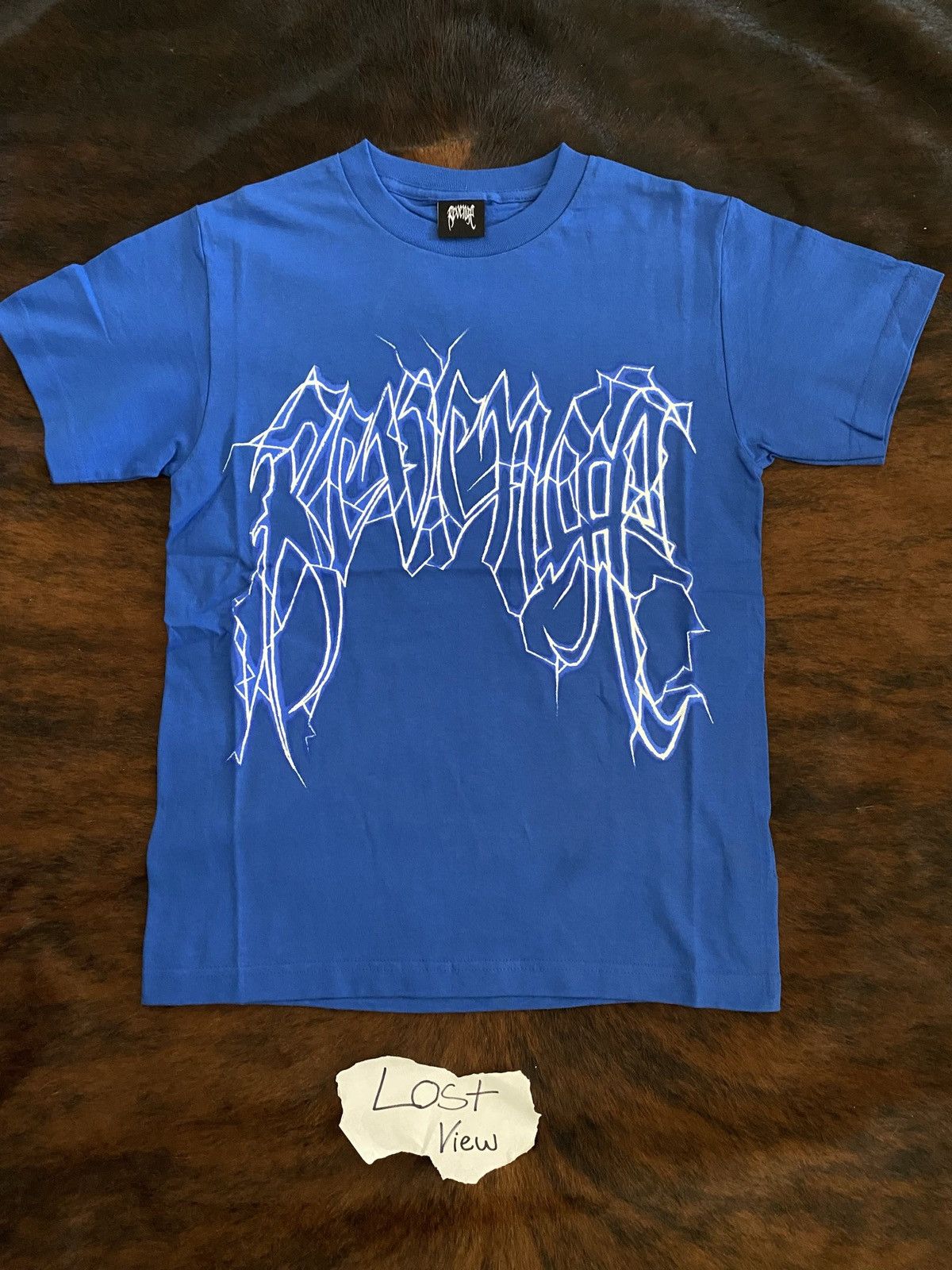 Revenge Revenge Lightning T-Shirt Blue M Size US M / EU 48-50 / 2 - 1 Thumbnail
