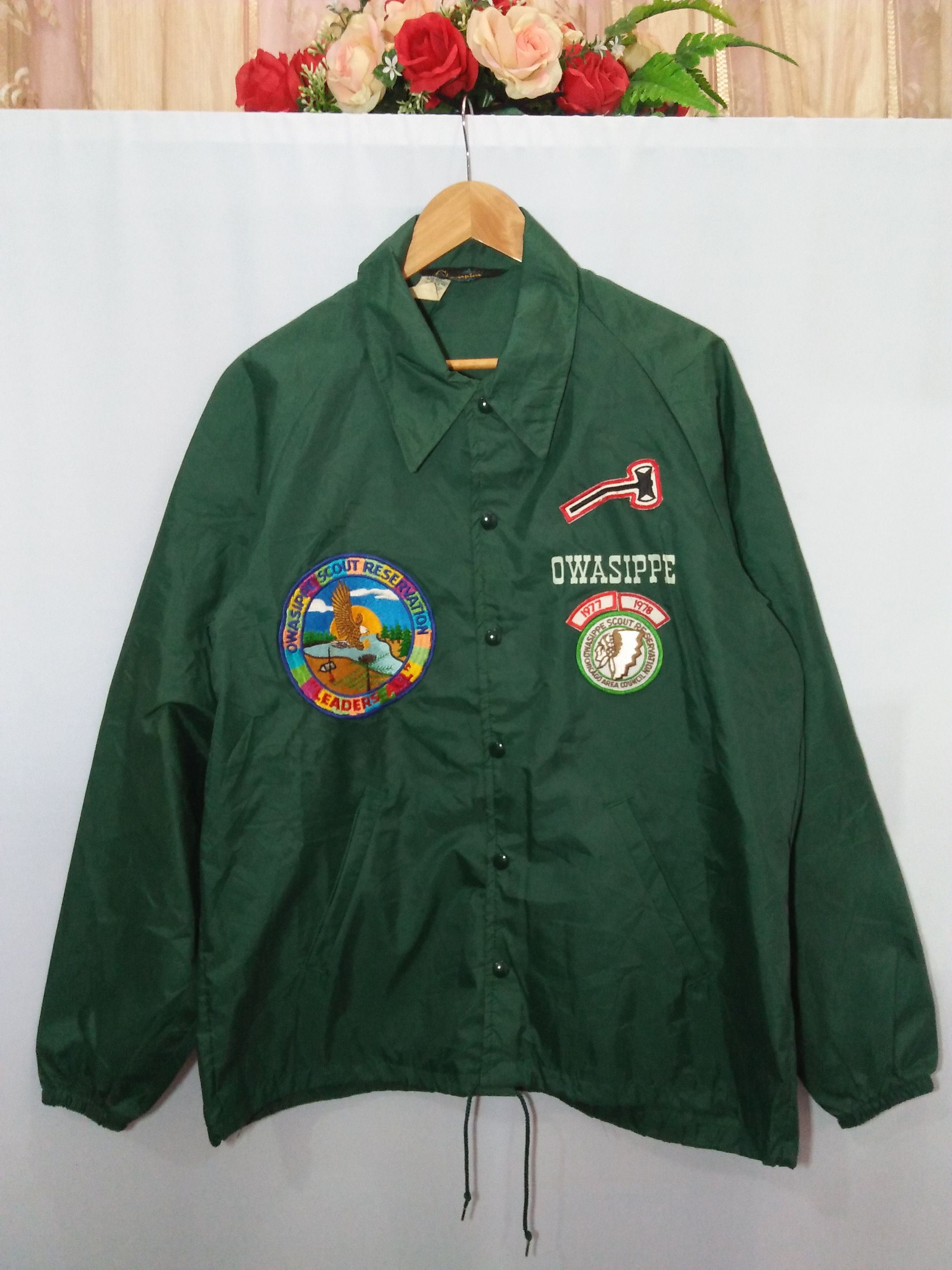 70's BOY SCOUTS OF AMERICA ヴィンテージジャケット Vintage 70s Boy Scouts America Wool Shirt Jacket Size 42