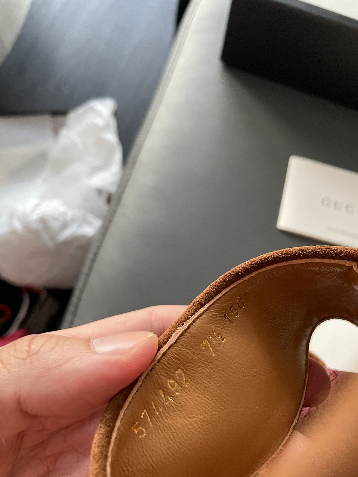 Gucci RareNEW Runway Limited Edition Leather GG Logo Sandal Shoes Size US 8 / EU 41 - 15 Thumbnail