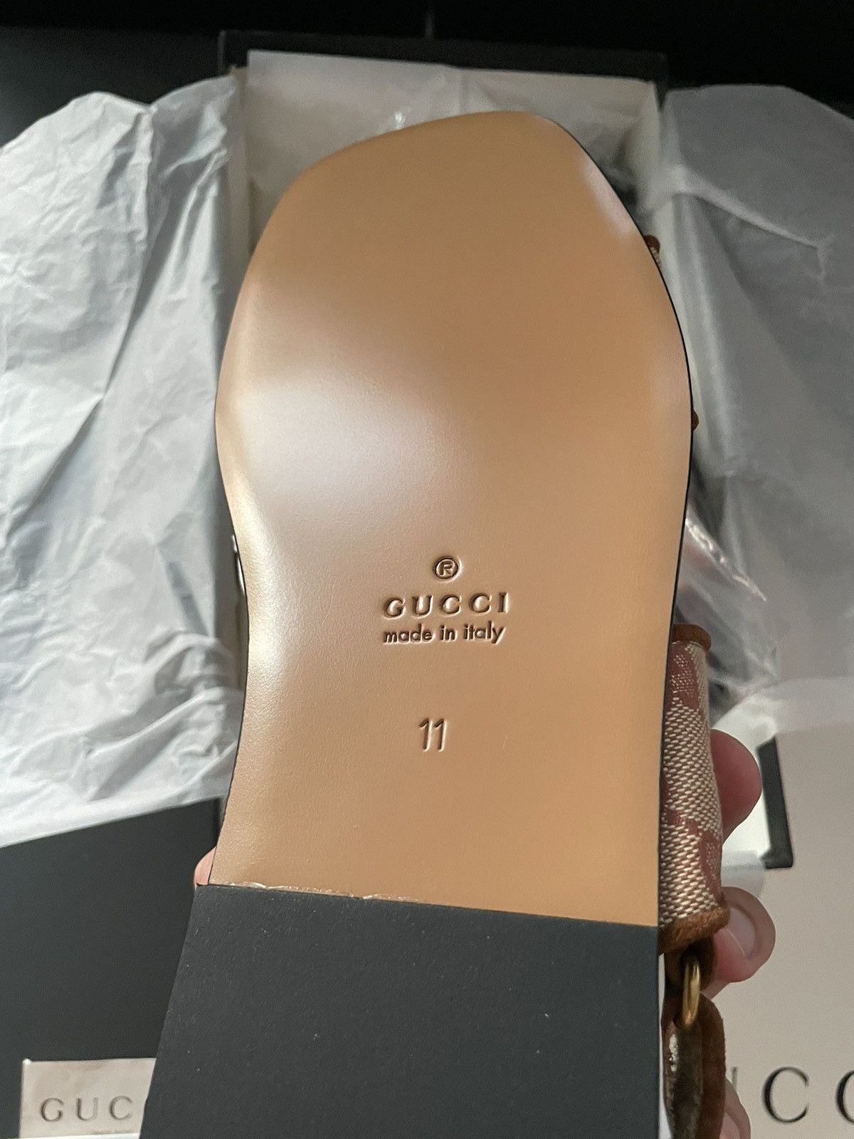 Gucci Gucci Super Runway Limited Edition GG Logo Slides Shoes NEW Size US 11 / EU 44 - 5 Thumbnail