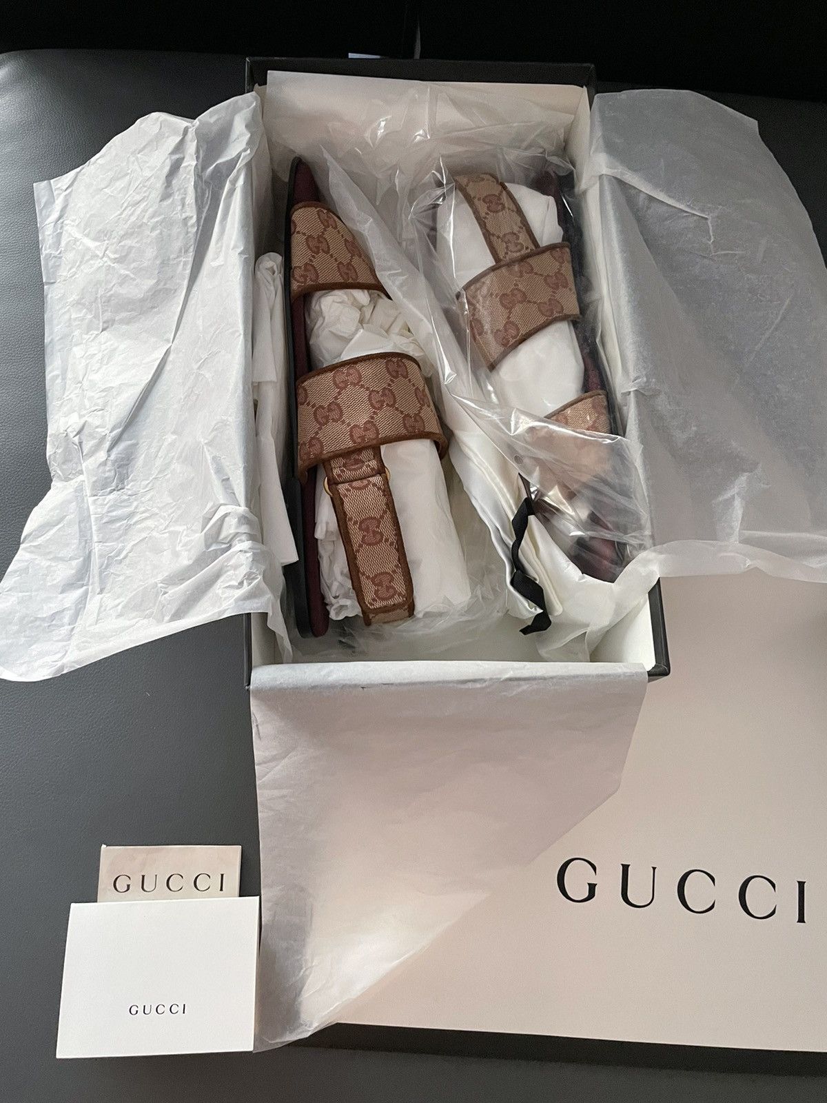 Gucci Gucci Super Runway Limited Edition GG Logo Slides Shoes NEW Size US 11 / EU 44 - 7 Thumbnail