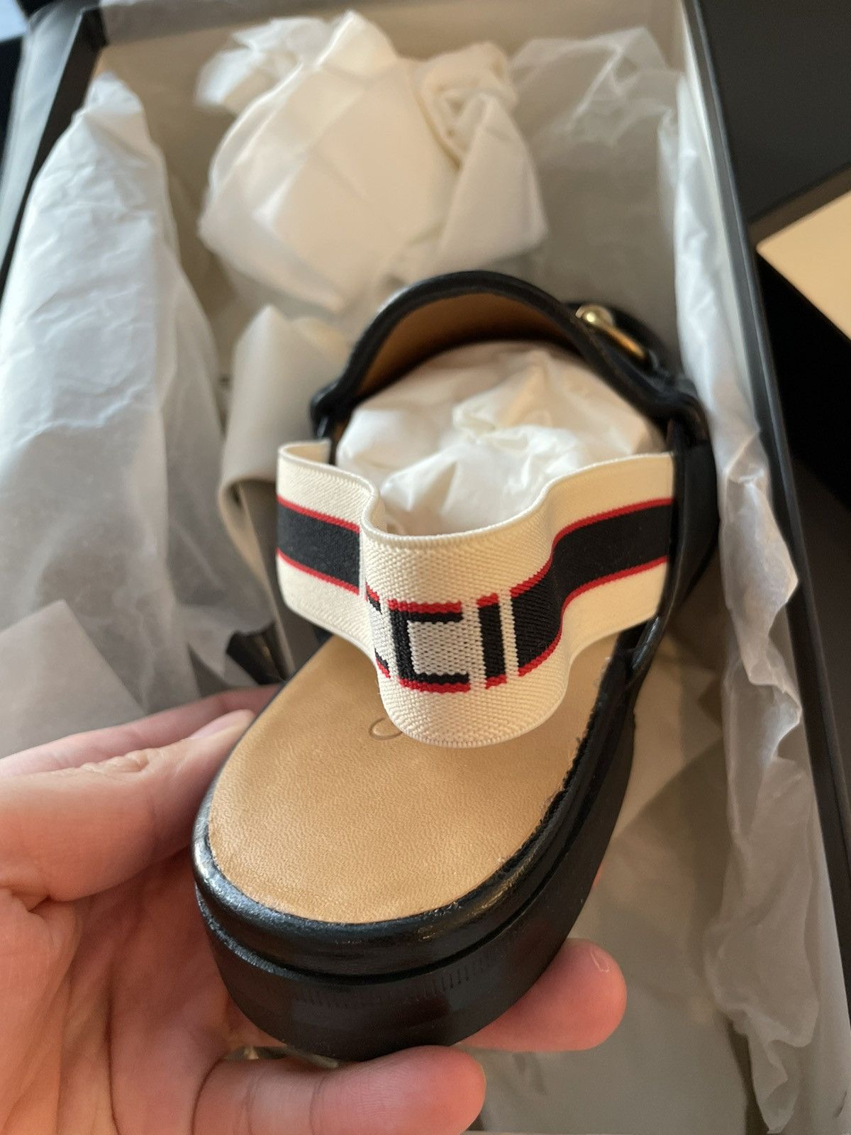 Gucci Rare Super Limited Edition Runway Gucci Elastic Band Loafer Size US 6.5 / EU 39-40 - 15 Thumbnail