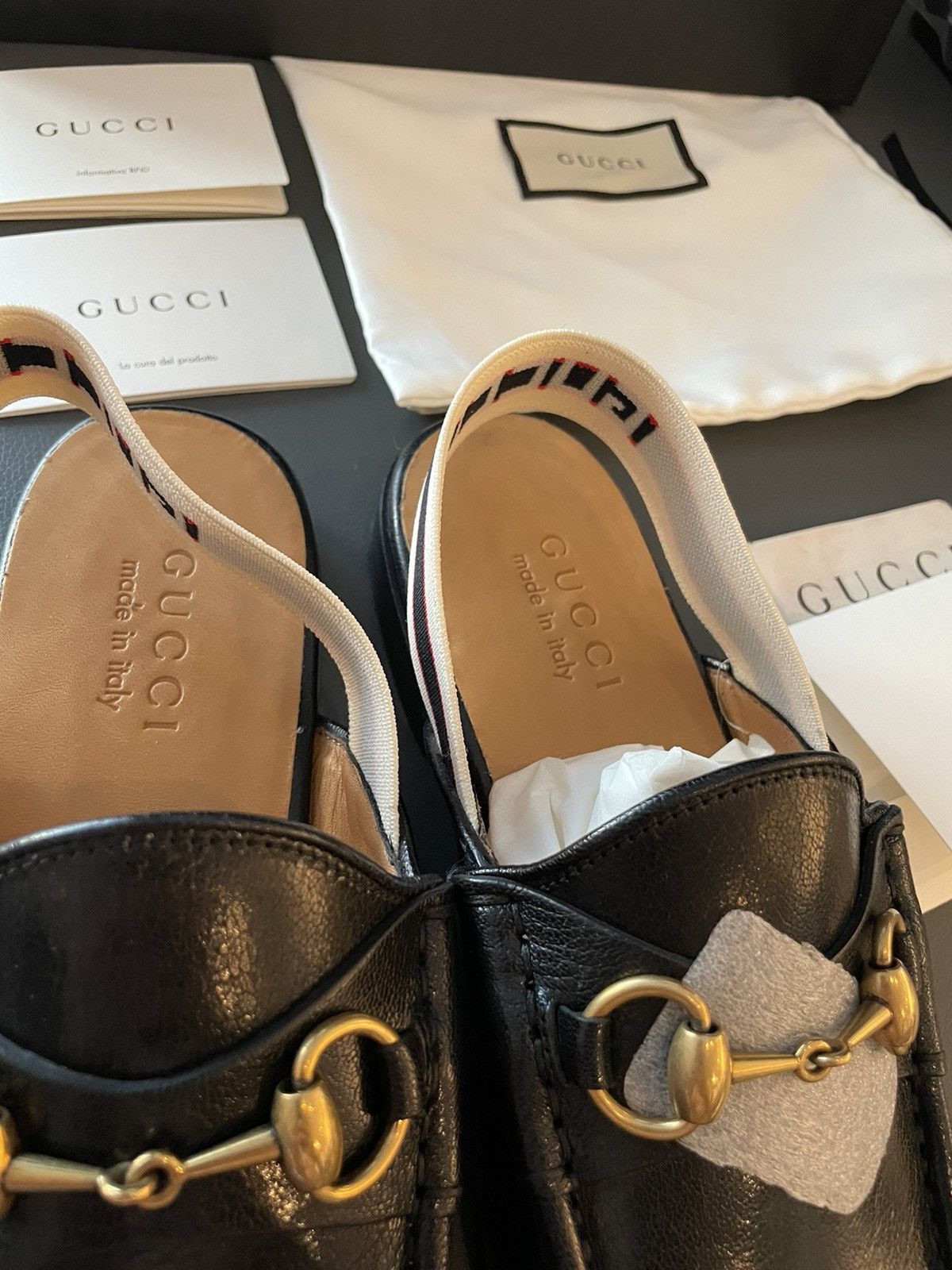 Gucci Rare Super Limited Edition Runway Gucci Elastic Band Loafer Size US 6.5 / EU 39-40 - 22 Thumbnail
