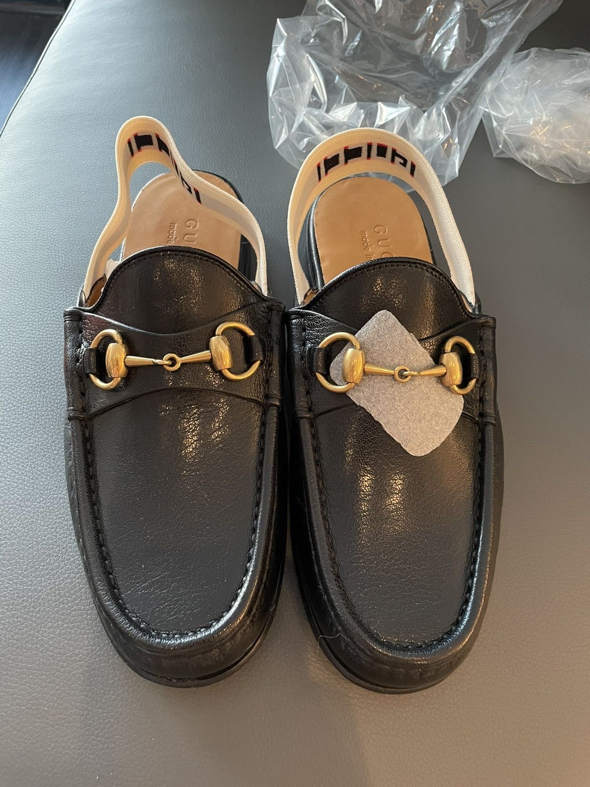 Gucci Rare Super Limited Edition Runway Gucci Elastic Band Loafer Size US 6.5 / EU 39-40 - 10 Thumbnail