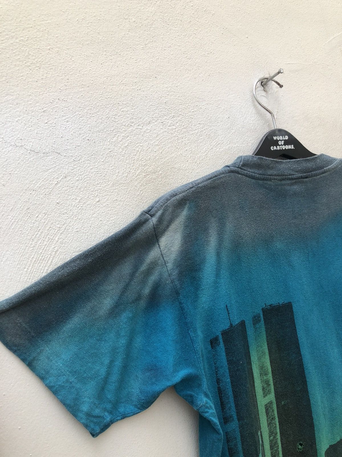 Vintage Vintage 95 Looney Tunes Tasmanian Devil Tie Dye t shirt Size US M / EU 48-50 / 2 - 14 Thumbnail