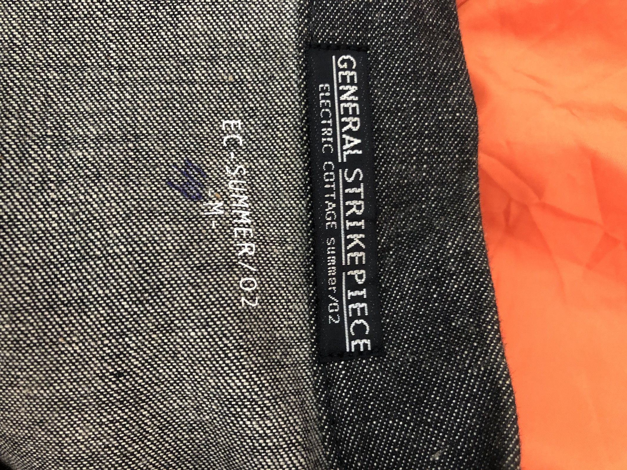 Fragment Design Electric Cottage GENERAL STRIKE PIECE Summer 2002 Size US M / EU 48-50 / 2 - 10 Thumbnail