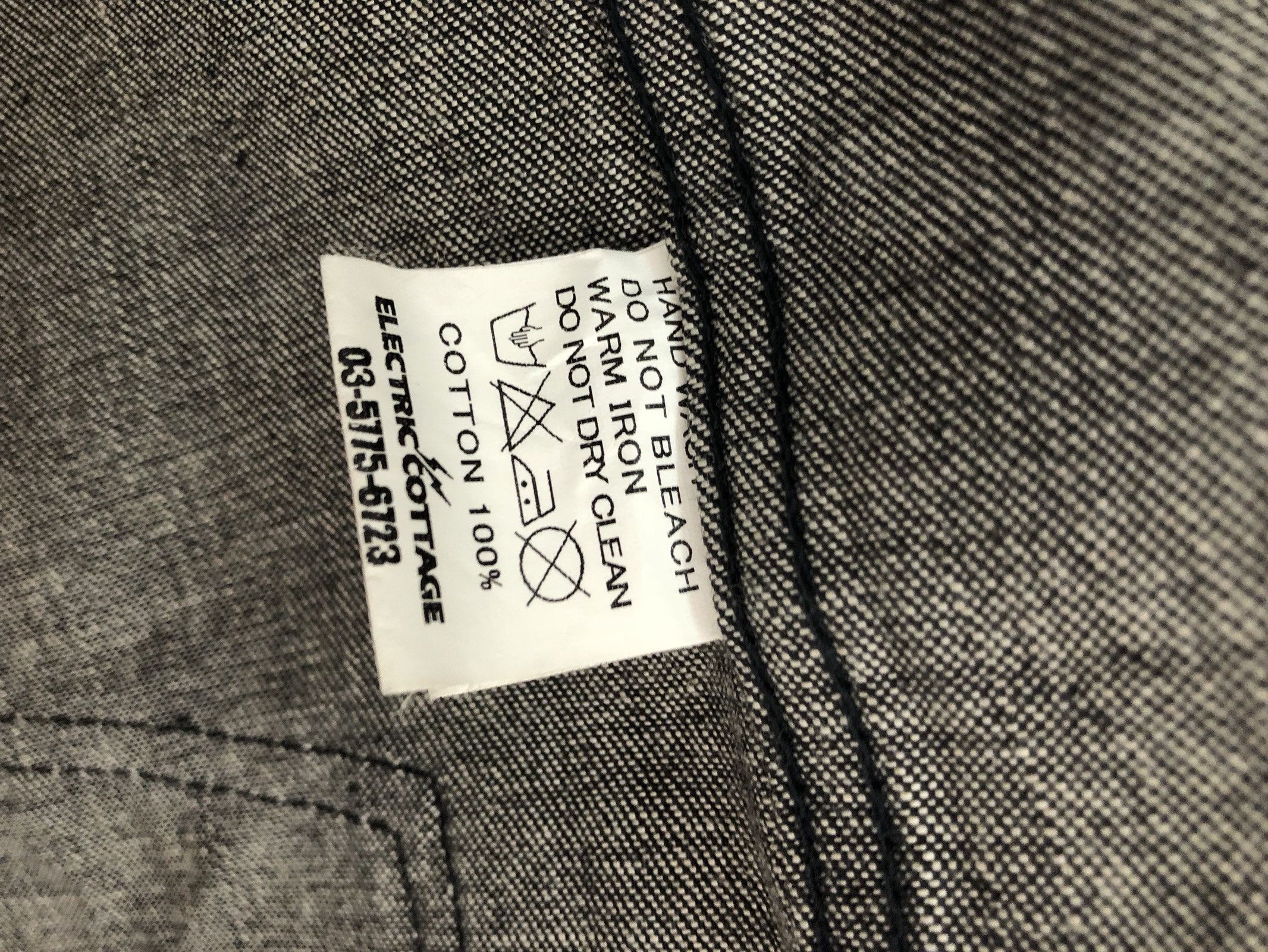 Fragment Design Electric Cottage GENERAL STRIKE PIECE Summer 2002 Size US M / EU 48-50 / 2 - 11 Thumbnail