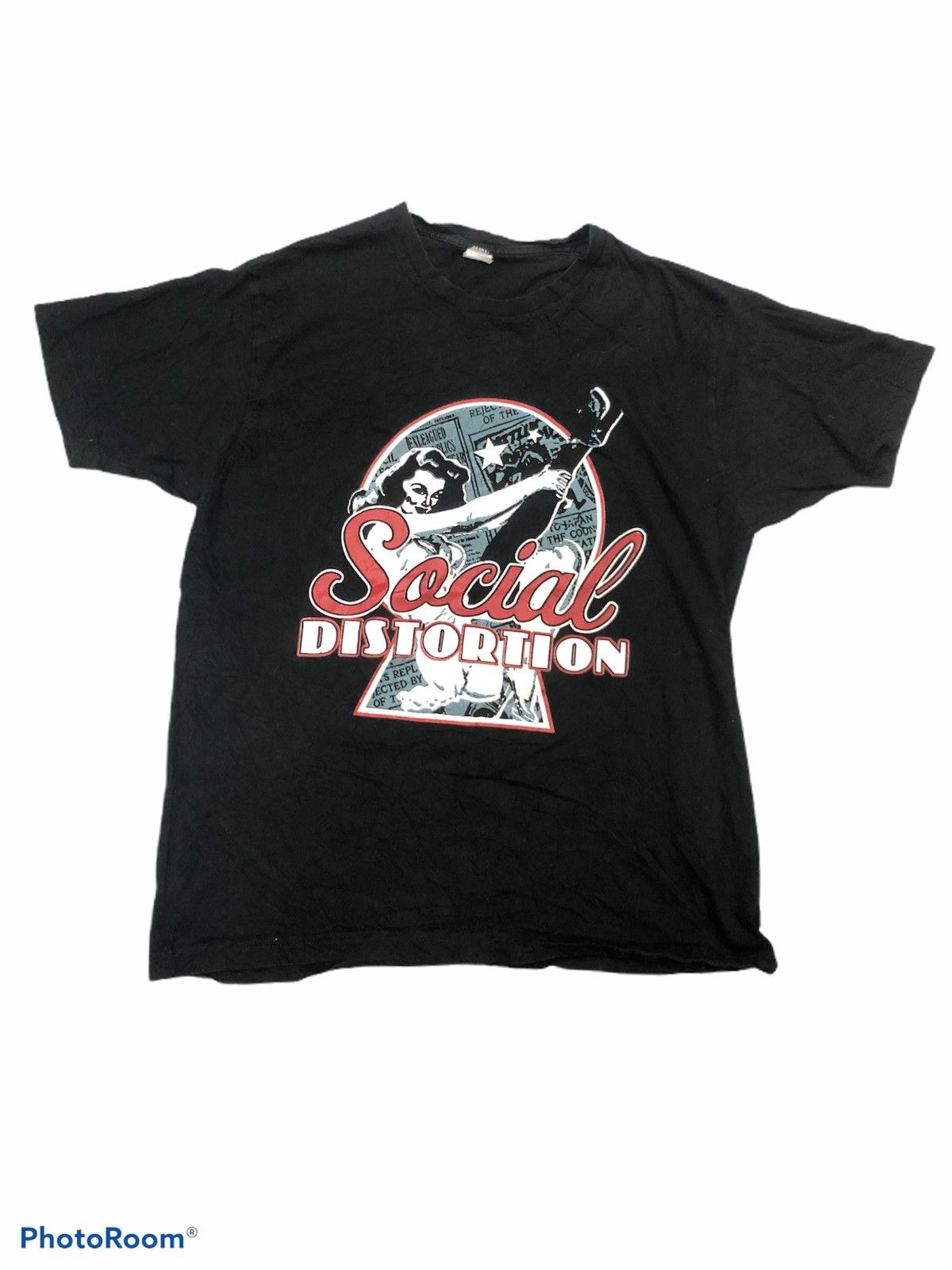 Sosial distortion Band tees size Medium