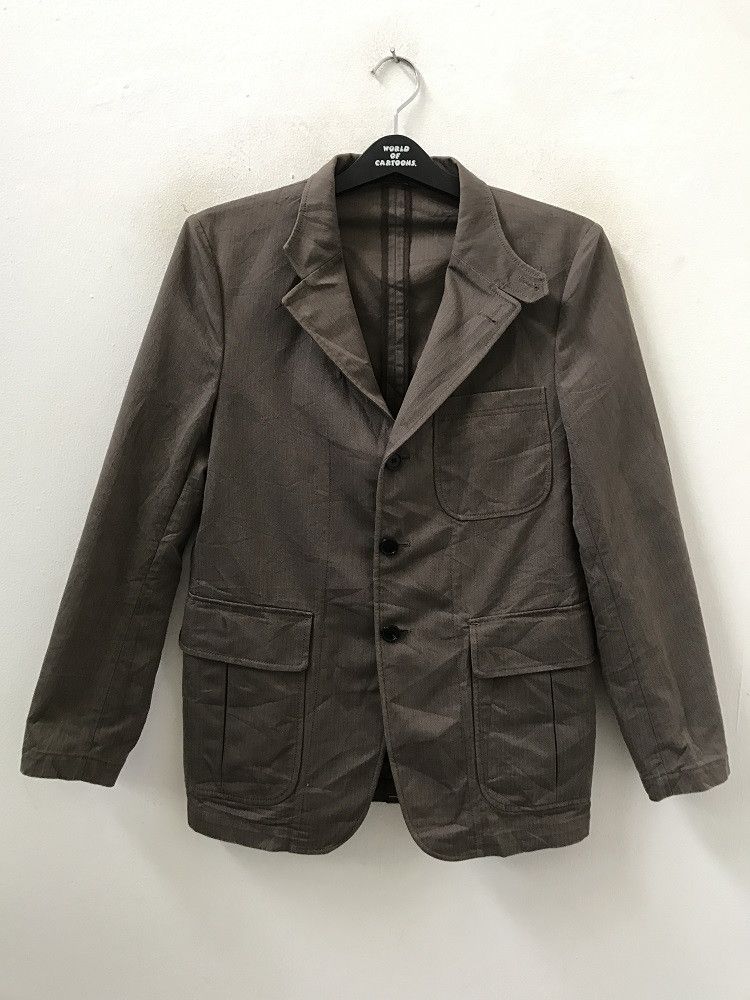Yohji Yamamoto Yohji Yamamoto A.A.R Yohji Design Studio Striped Size US S / EU 44-46 / 1 - 1 Thumbnail