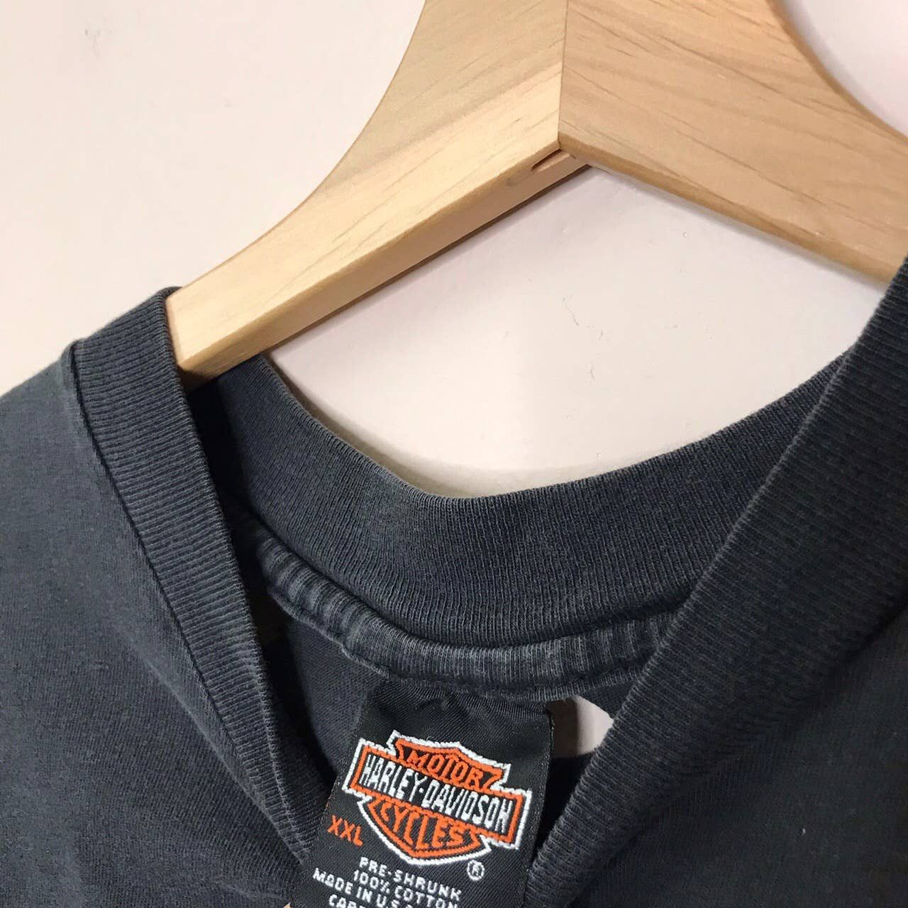 Harley Davidson Vintage 90’s Harley Davidson Bell-County graphic tee Size US XXL / EU 58 / 5 - 2 Thumbnail