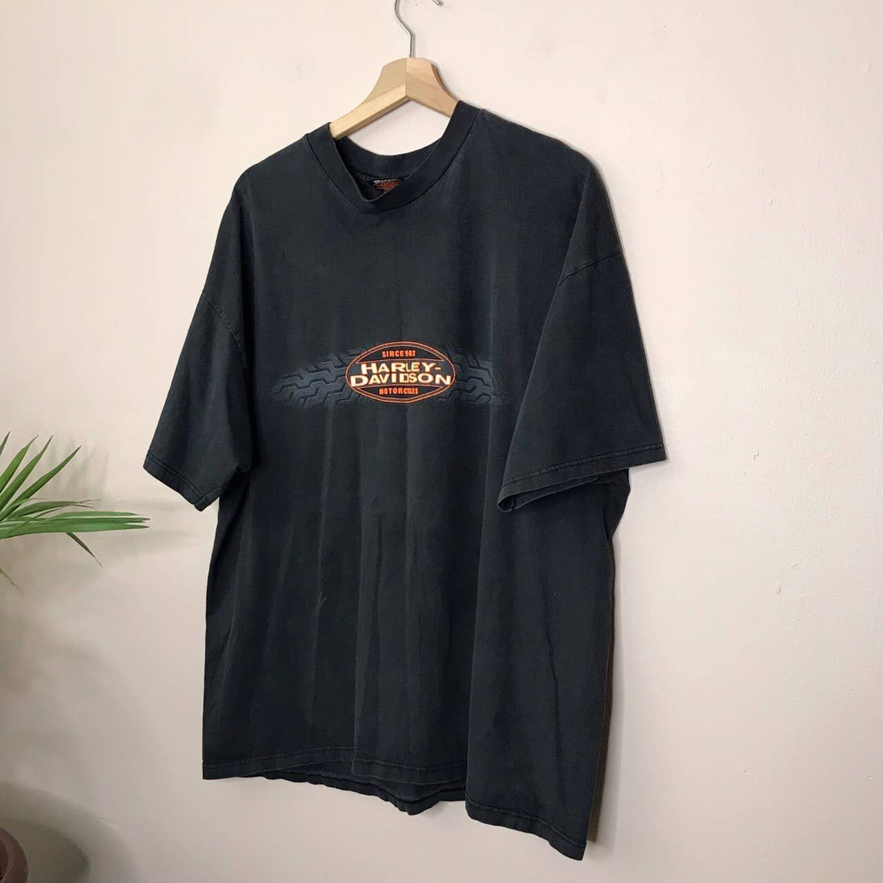 Harley Davidson Vintage 90’s Harley Davidson Bell-County graphic tee Size US XXL / EU 58 / 5 - 3 Thumbnail
