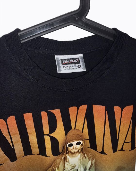 Vintage Vintage 90's THE ROXX NIRVANA Shirt | Grailed