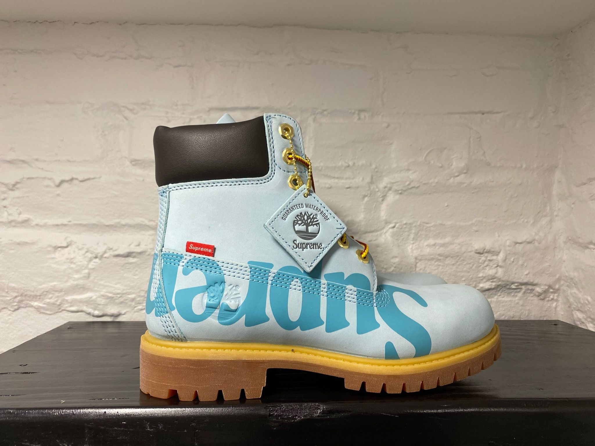 Supreme × Timberland Timberland 6' Supreme Ice Blue