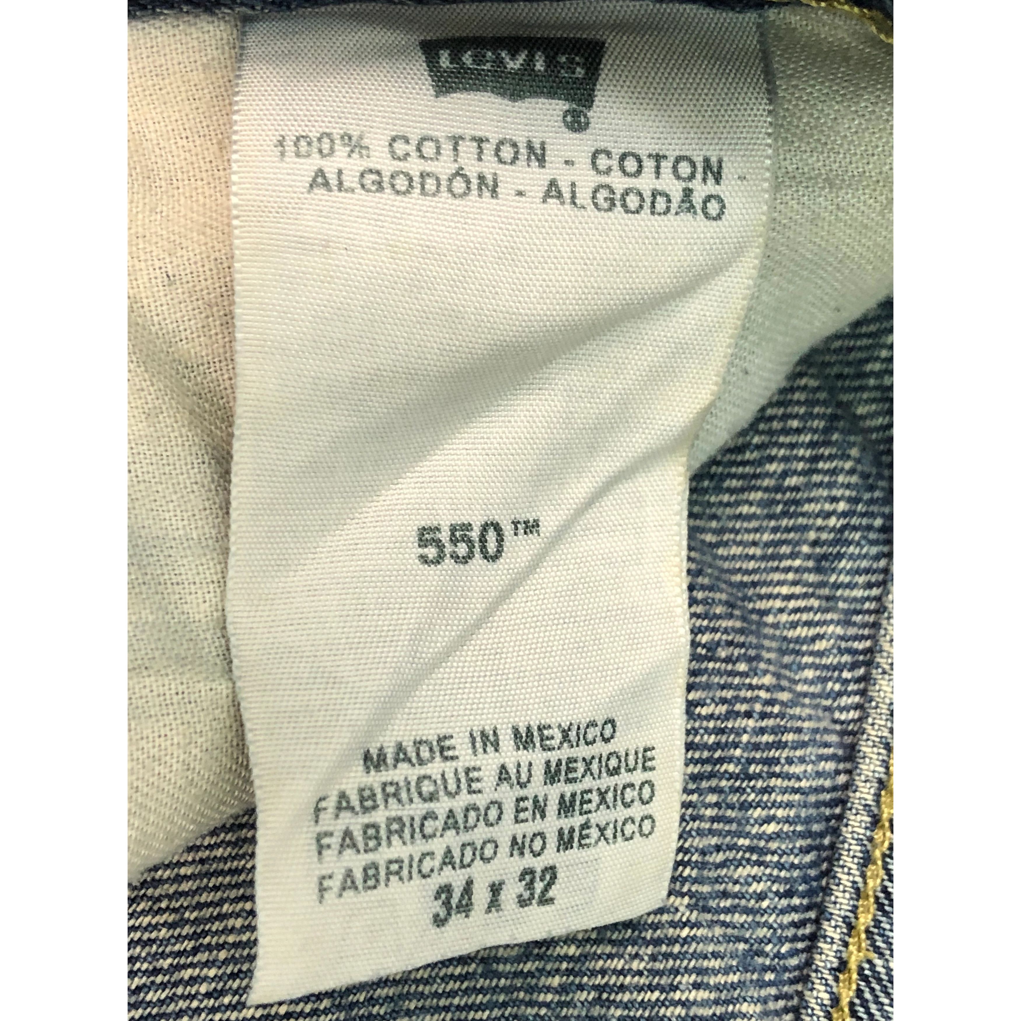 Levi's × Vintage Vintage Levis 550 Jeans DP0461 Size US 36 / EU 52 - 6 Thumbnail