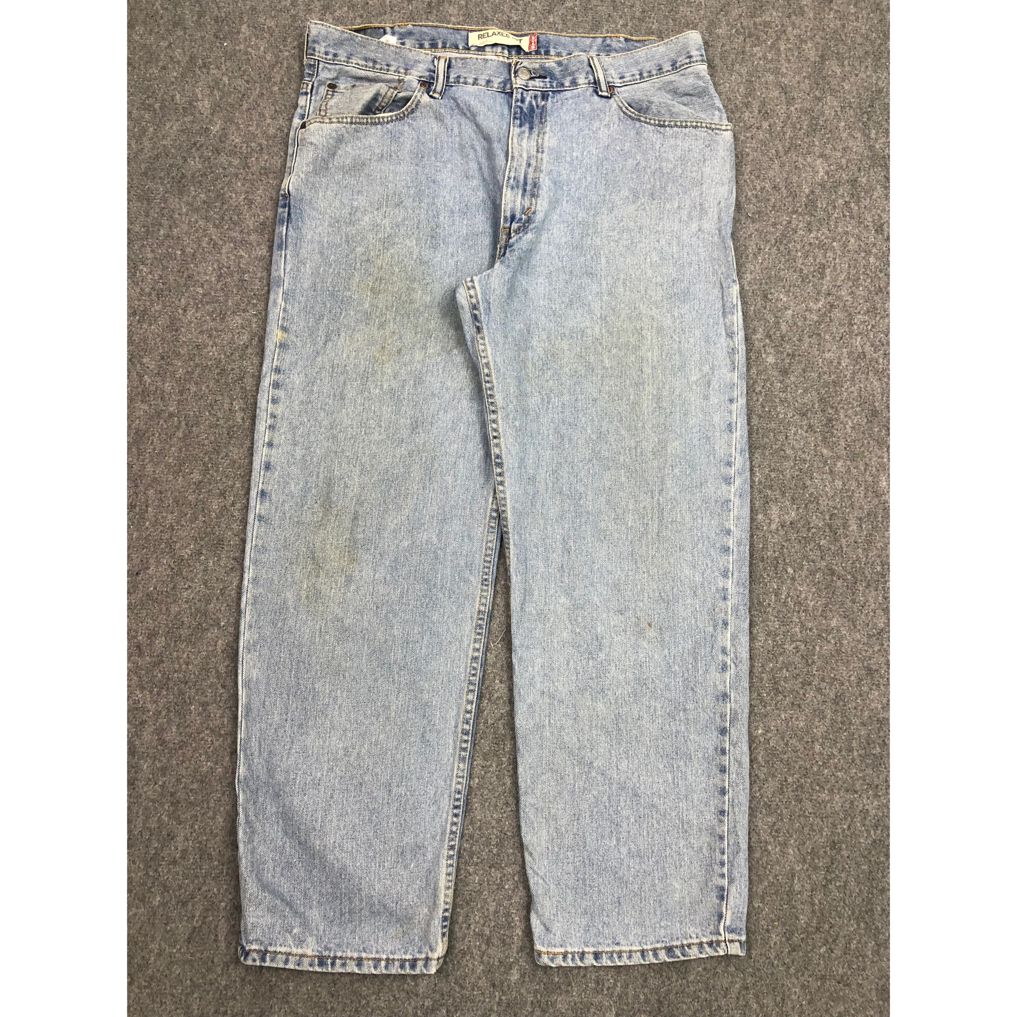 Levi's Vintage Levis 550 Stonewashed Jeans DP0490 Size US 39 - 1 Thumbnail