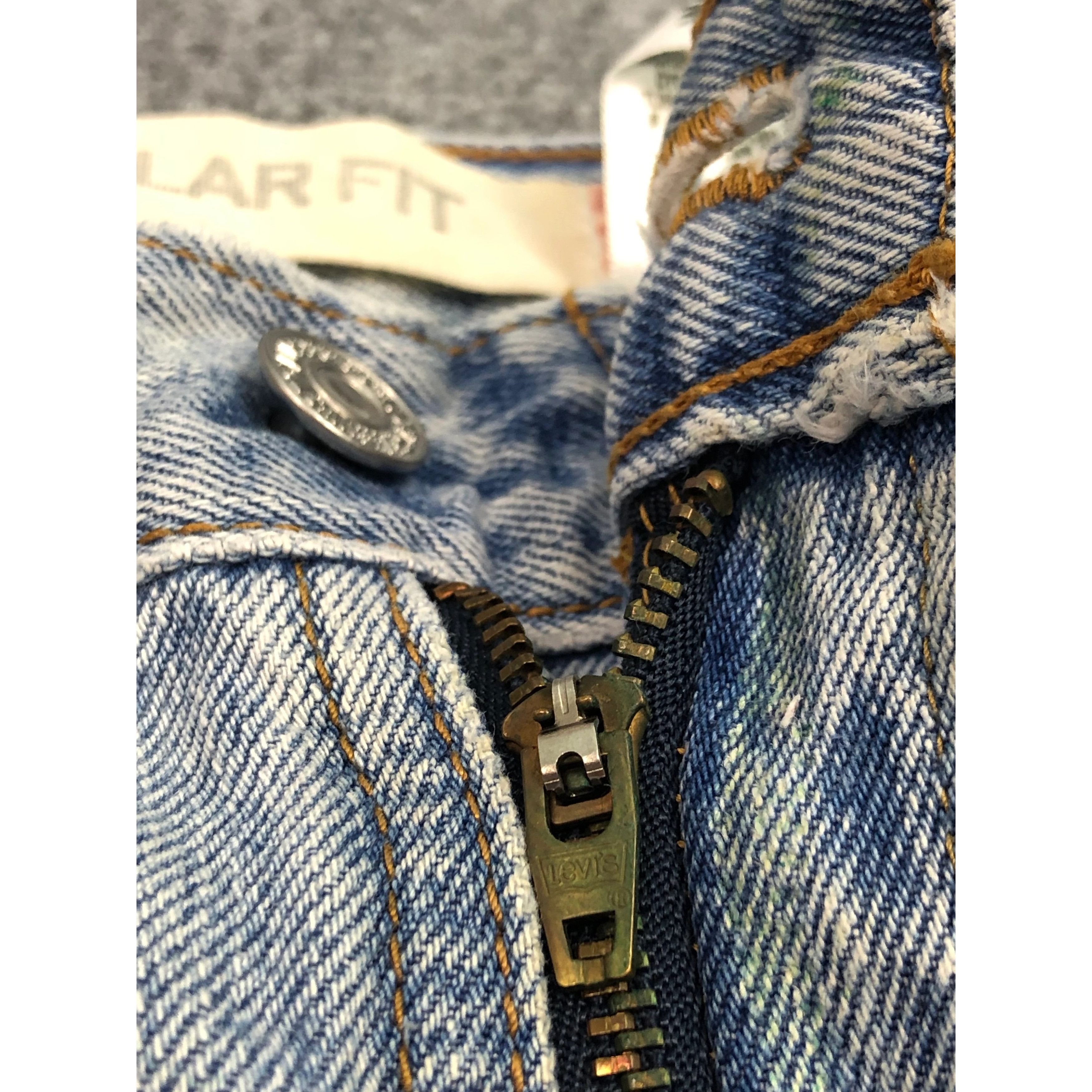 Levi's Vintage Levis 505 Lighwash Jeans DP0492 Size US 42 / EU 58 - 8 Thumbnail
