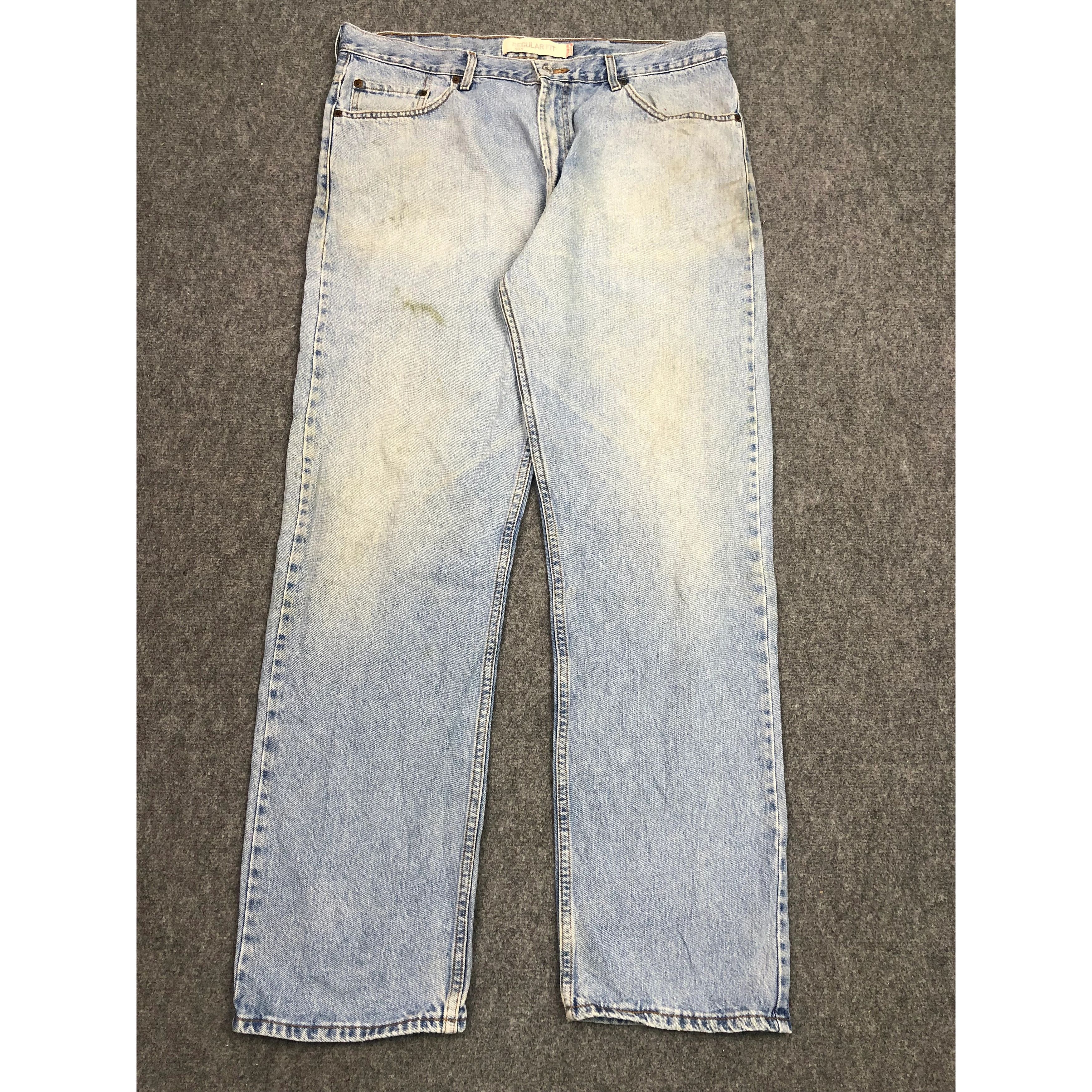 Levi's Vintage Levis 505 Lighwash Jeans DP0492 Size US 42 / EU 58 - 1 Thumbnail