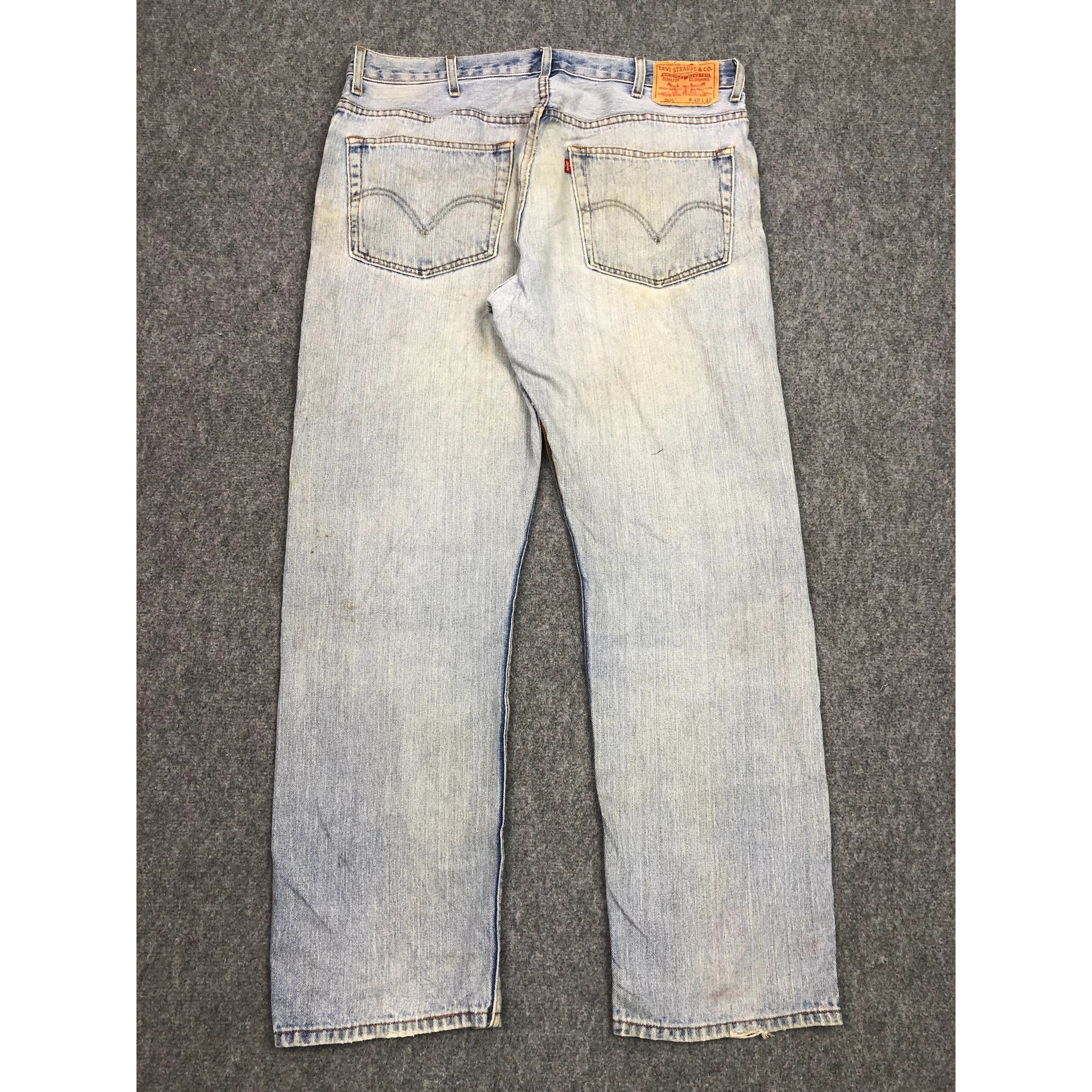 Levi's Vintage Levis 505 Lightwash Jeans DP0491 Size US 39 - 2 Thumbnail