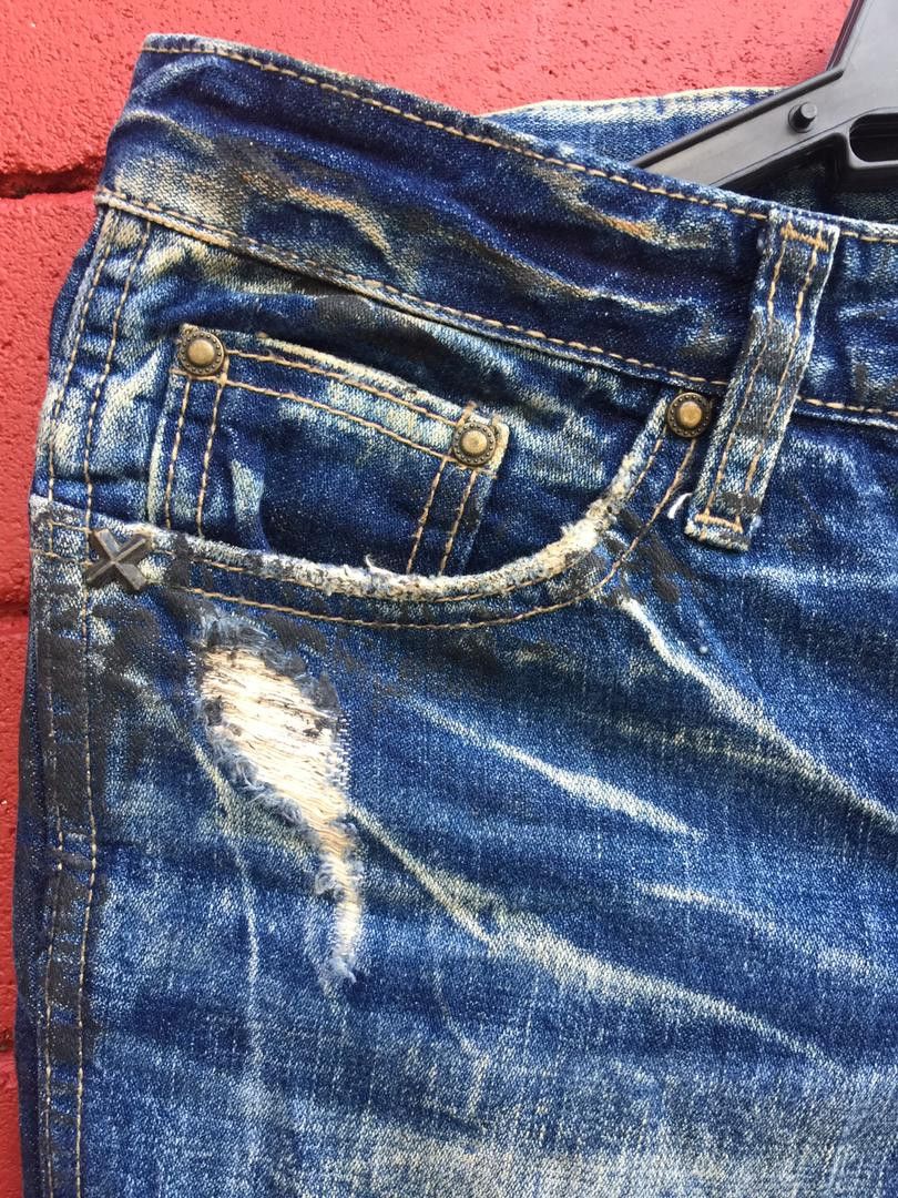 Japanese Brand Vintage Fuga Bootcut Distressed Women Fashion Style Size 30" / US 8 / IT 44 - 7 Thumbnail