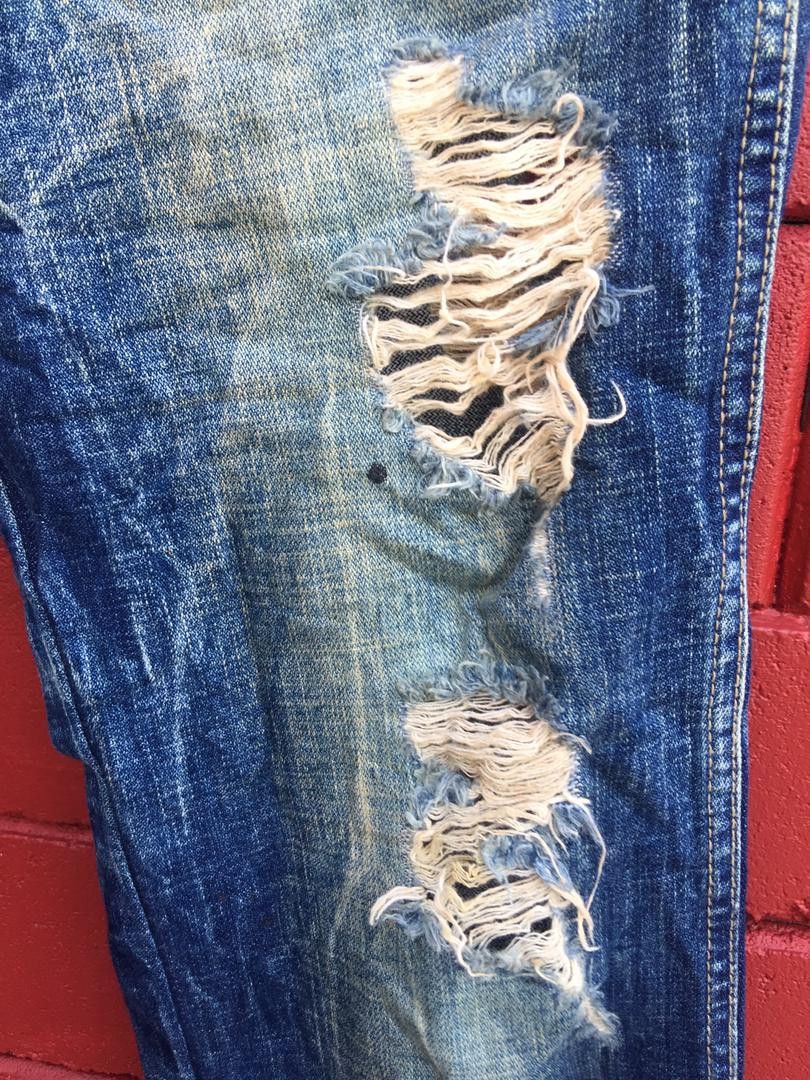 Japanese Brand Vintage Fuga Bootcut Distressed Women Fashion Style Size 30" / US 8 / IT 44 - 9 Thumbnail