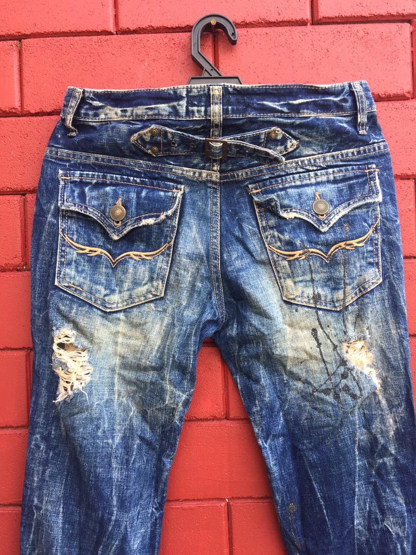 Japanese Brand Vintage Fuga Bootcut Distressed Women Fashion Style Size 30" / US 8 / IT 44 - 6 Thumbnail