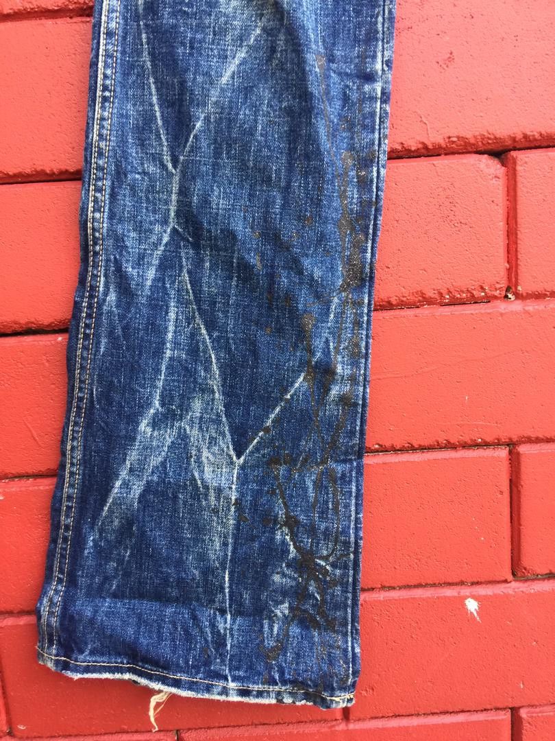 Japanese Brand Vintage Fuga Bootcut Distressed Women Fashion Style Size 30" / US 8 / IT 44 - 4 Thumbnail