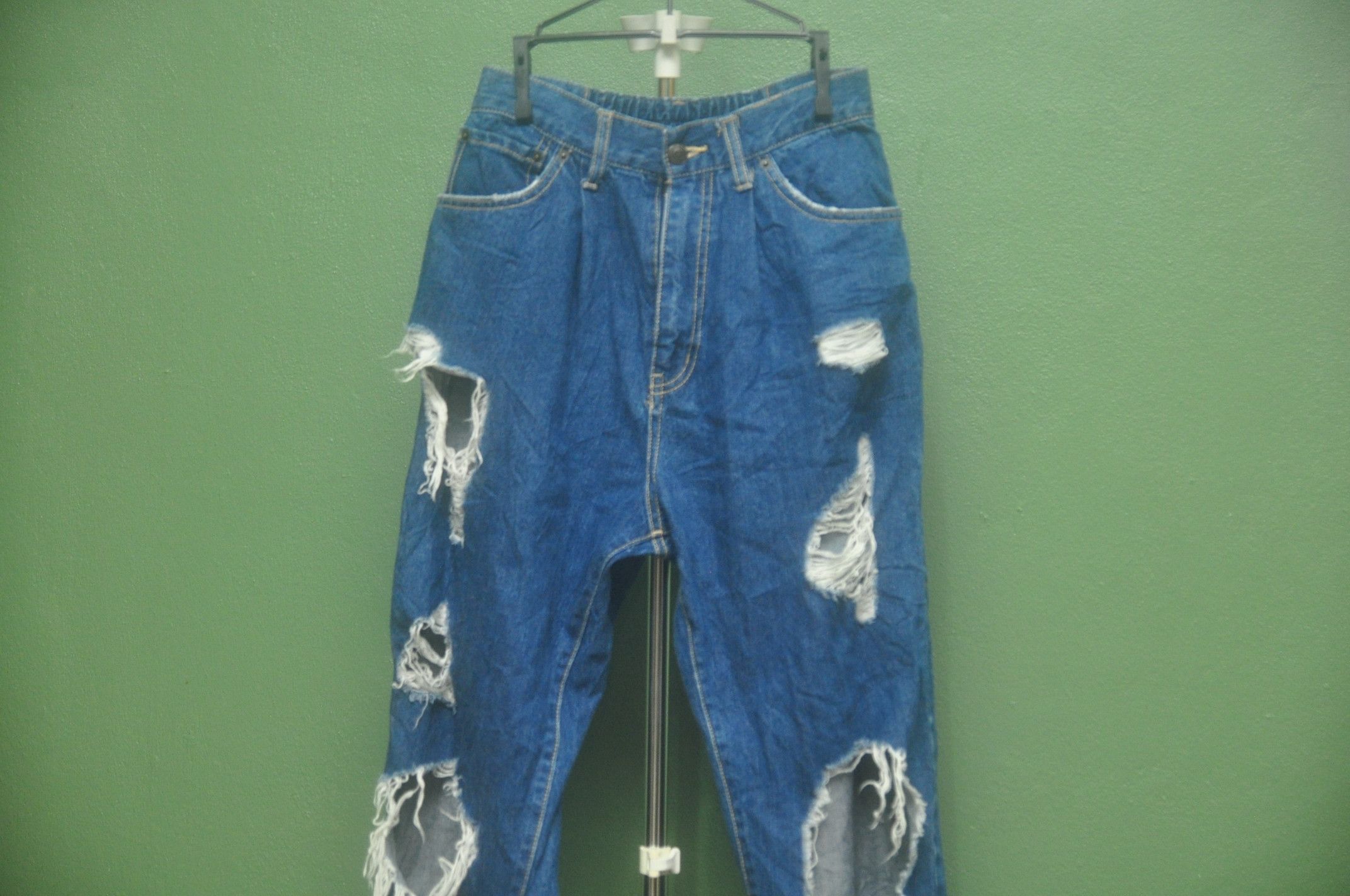 Japanese Brand Vintage Browny Japan Distressed Travis Scott Fashion Style Size 27" / US 4 / IT 40 - 2 Thumbnail
