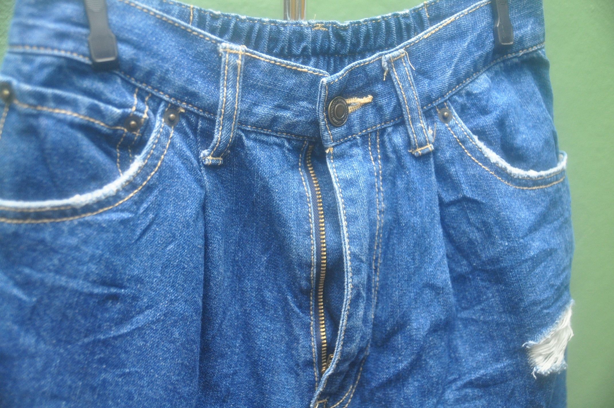 Japanese Brand Vintage Browny Japan Distressed Travis Scott Fashion Style Size 27" / US 4 / IT 40 - 5 Thumbnail
