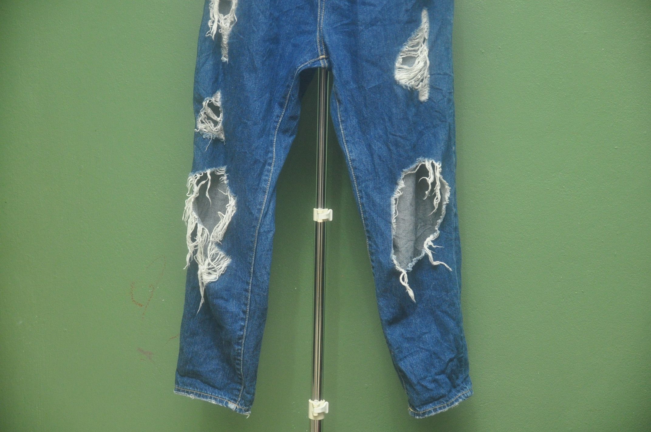 Japanese Brand Vintage Browny Japan Distressed Travis Scott Fashion Style Size 27" / US 4 / IT 40 - 3 Thumbnail