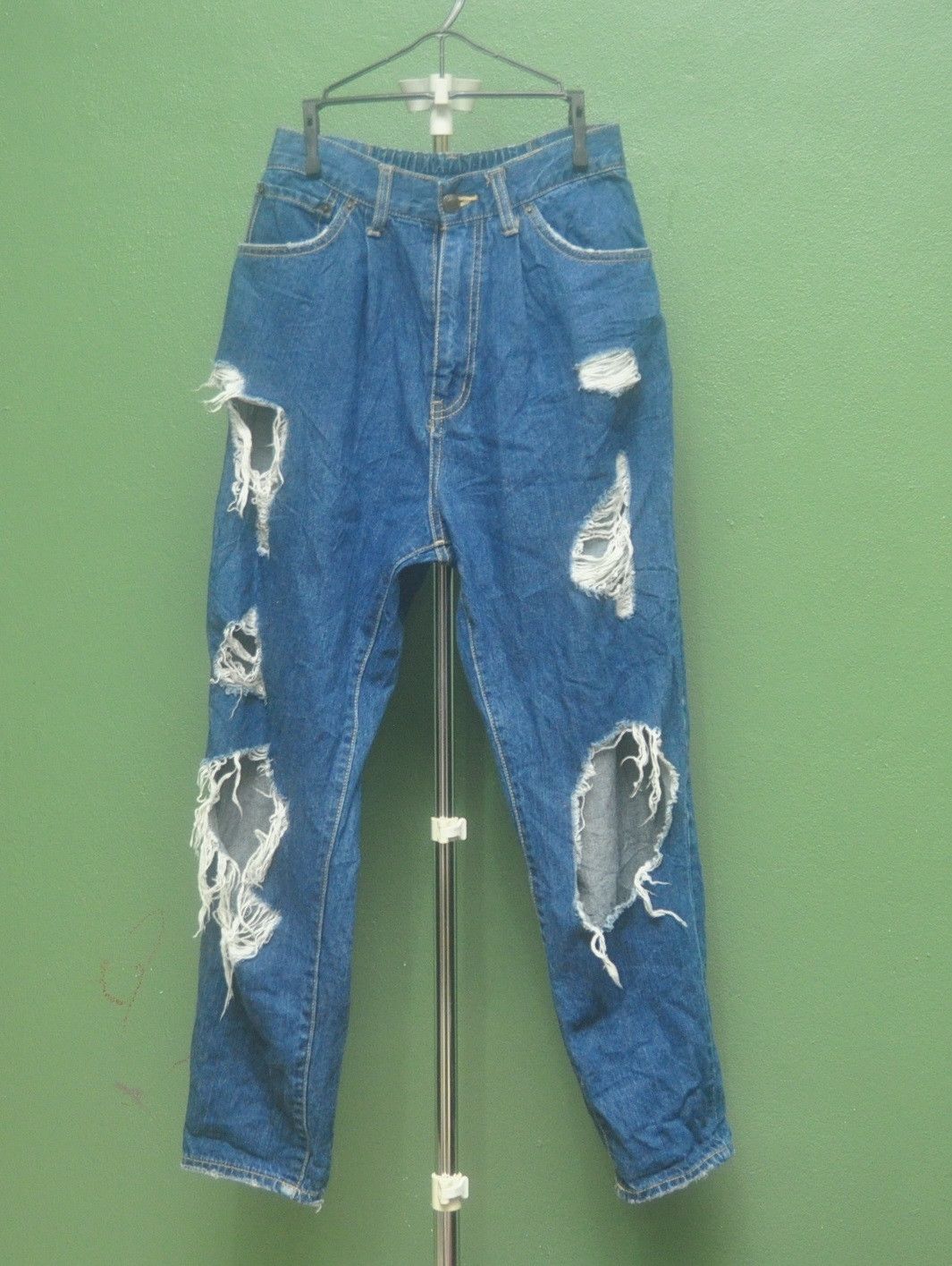 Japanese Brand Vintage Browny Japan Distressed Travis Scott Fashion Style Size 27" / US 4 / IT 40 - 1 Thumbnail