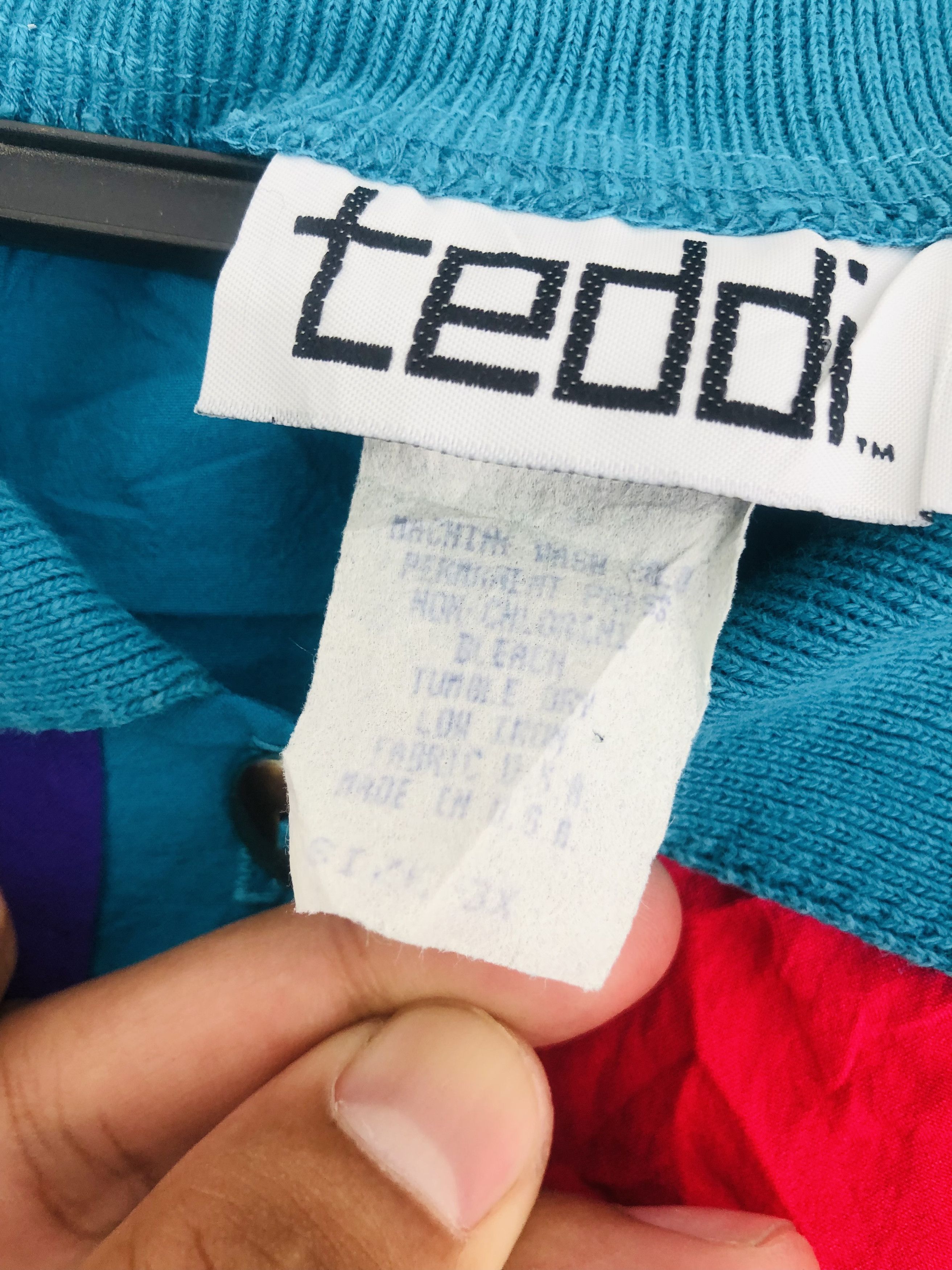 Japanese Brand × Vintage Vintage Teddi 80s Women Fashion Style Windbreker Size US L / EU 52-54 / 3 - 7 Thumbnail