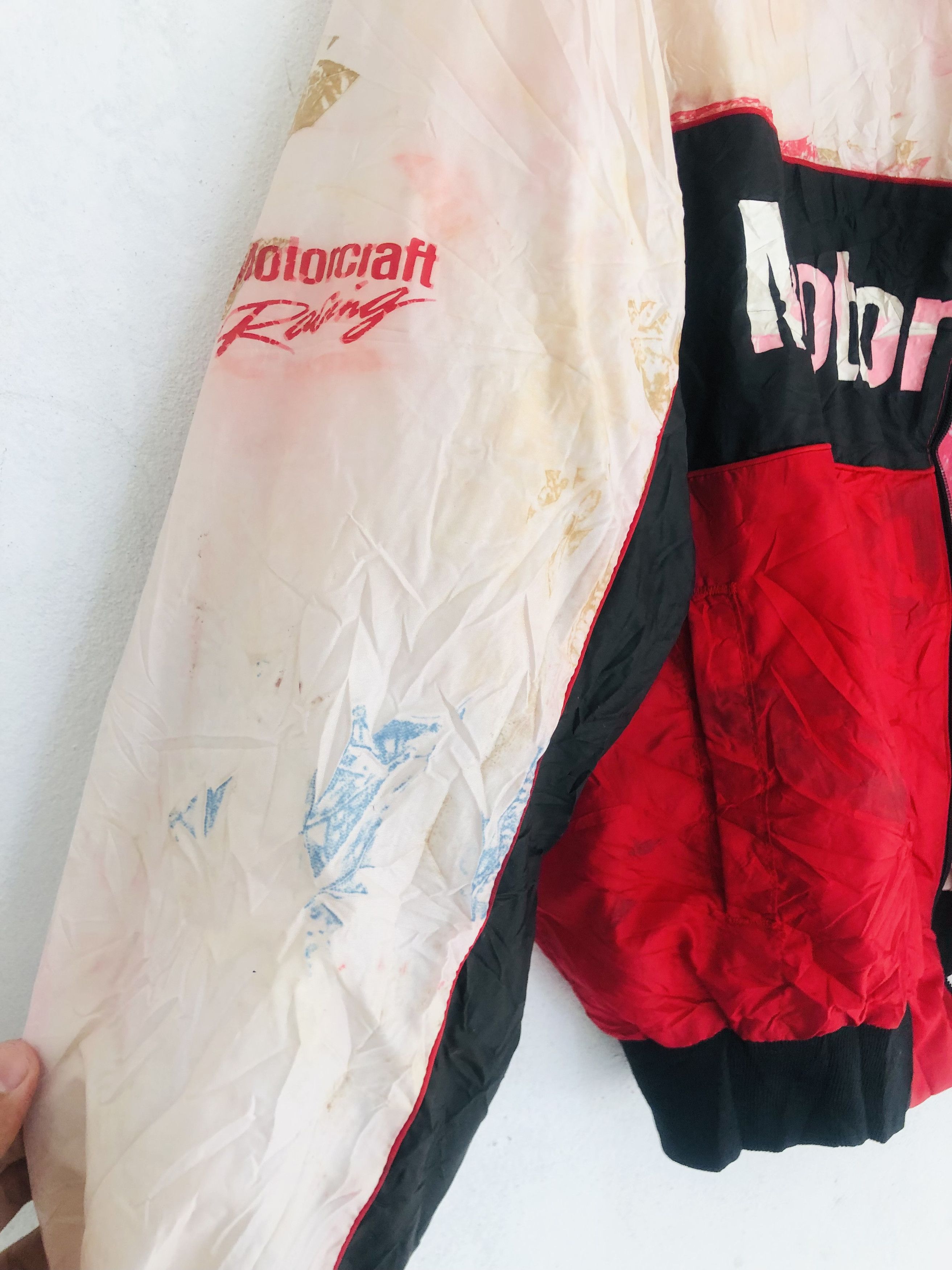 Ford × Vintage Vintage Ford Motorcraft Racing Exclusively Windbreaker Size US L / EU 52-54 / 3 - 4 Thumbnail