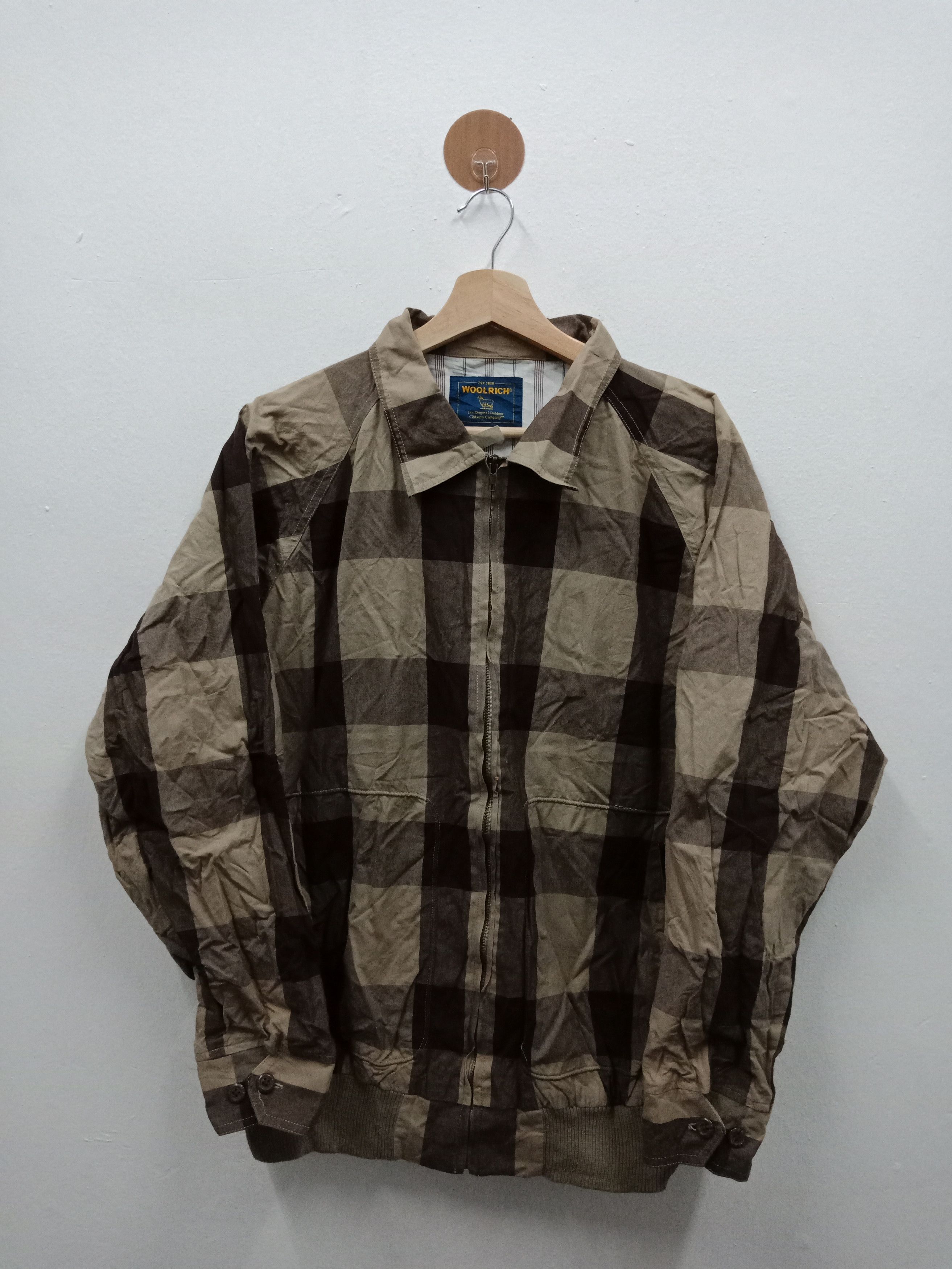 Pendleton × Woolrich Woolen Mills Woolrich Checker Jacket Size US L / EU 52-54 / 3 - 1 Thumbnail