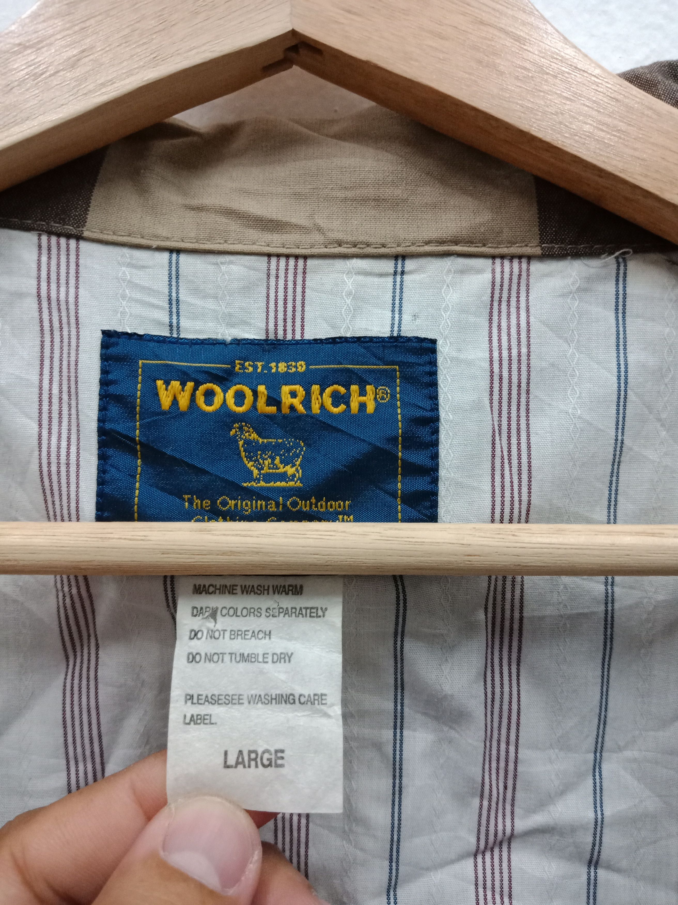 Pendleton × Woolrich Woolen Mills Woolrich Checker Jacket Size US L / EU 52-54 / 3 - 7 Thumbnail