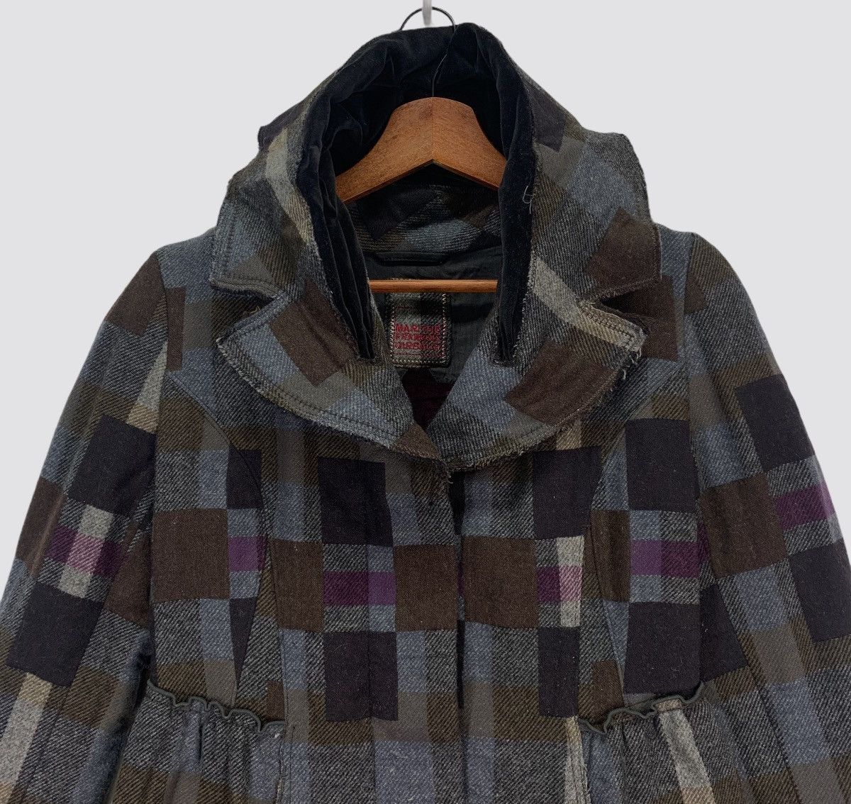 Designer × Marithe + Francois Girbaud Vintage Designer Marithe Francois Gilbaud Long Coat Size S / US 4 / IT 40 - 3 Thumbnail