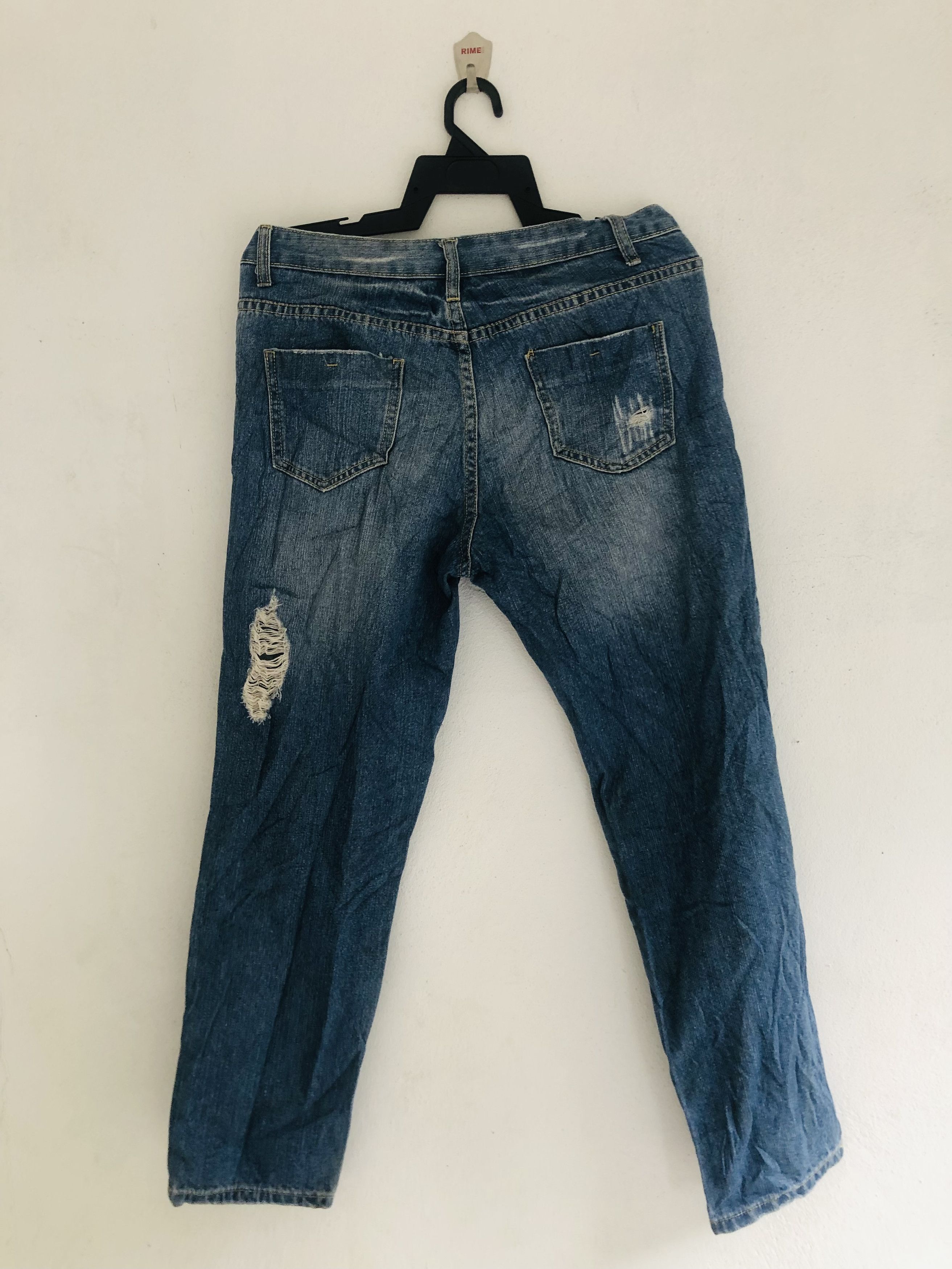 Japanese Brand Vintage Japanese Distressed Travis Scott Fashion Style Size US 34 / EU 50 - 2 Thumbnail