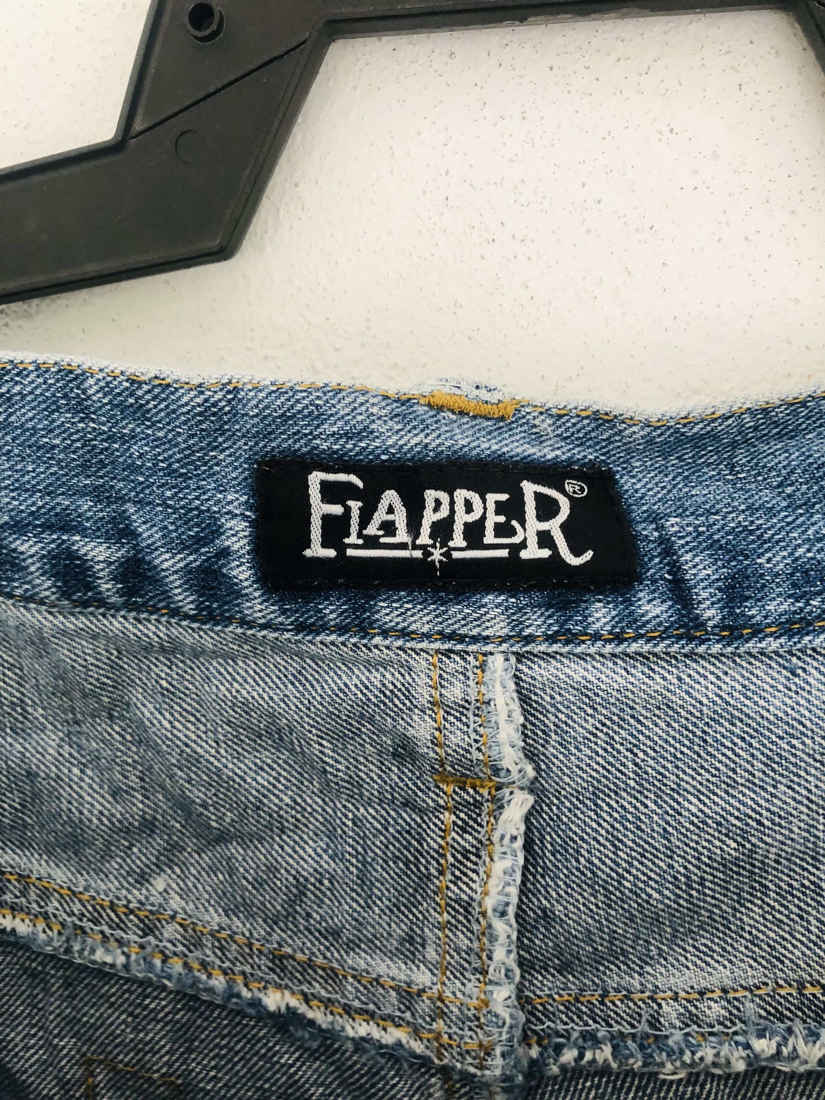 Japanese Brand × Vintage Vintage Fiapper Distressed Travis Scott Fashion Style Size US 34 / EU 50 - 7 Thumbnail
