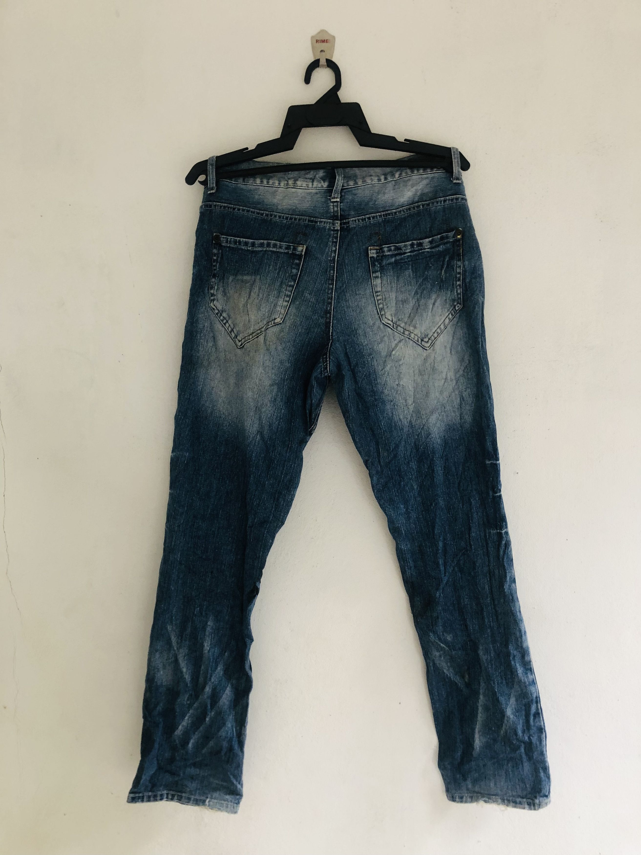 Japanese Brand × Vintage Vintage Fiapper Distressed Travis Scott Fashion Style Size US 34 / EU 50 - 2 Thumbnail