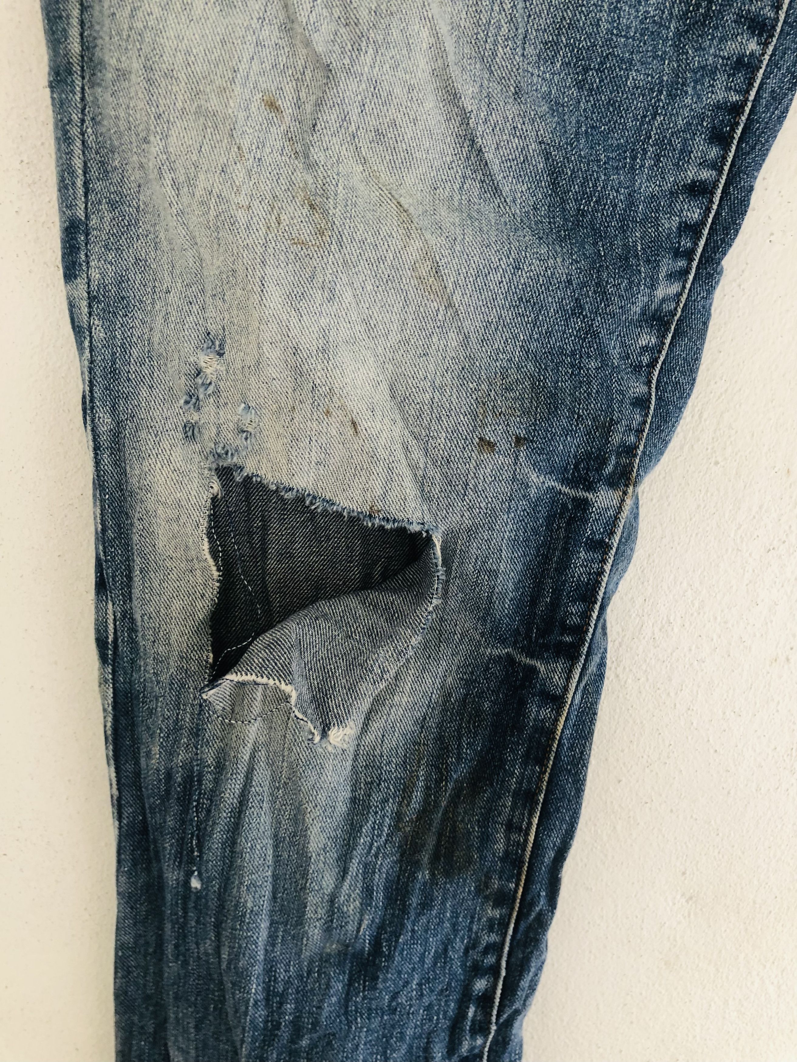 Japanese Brand × Vintage Vintage Fiapper Distressed Travis Scott Fashion Style Size US 34 / EU 50 - 8 Thumbnail