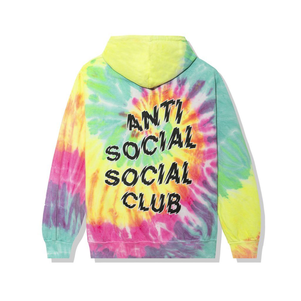 DS Anti Social Social Club Maniac Rainbow Hoodie ASSC New