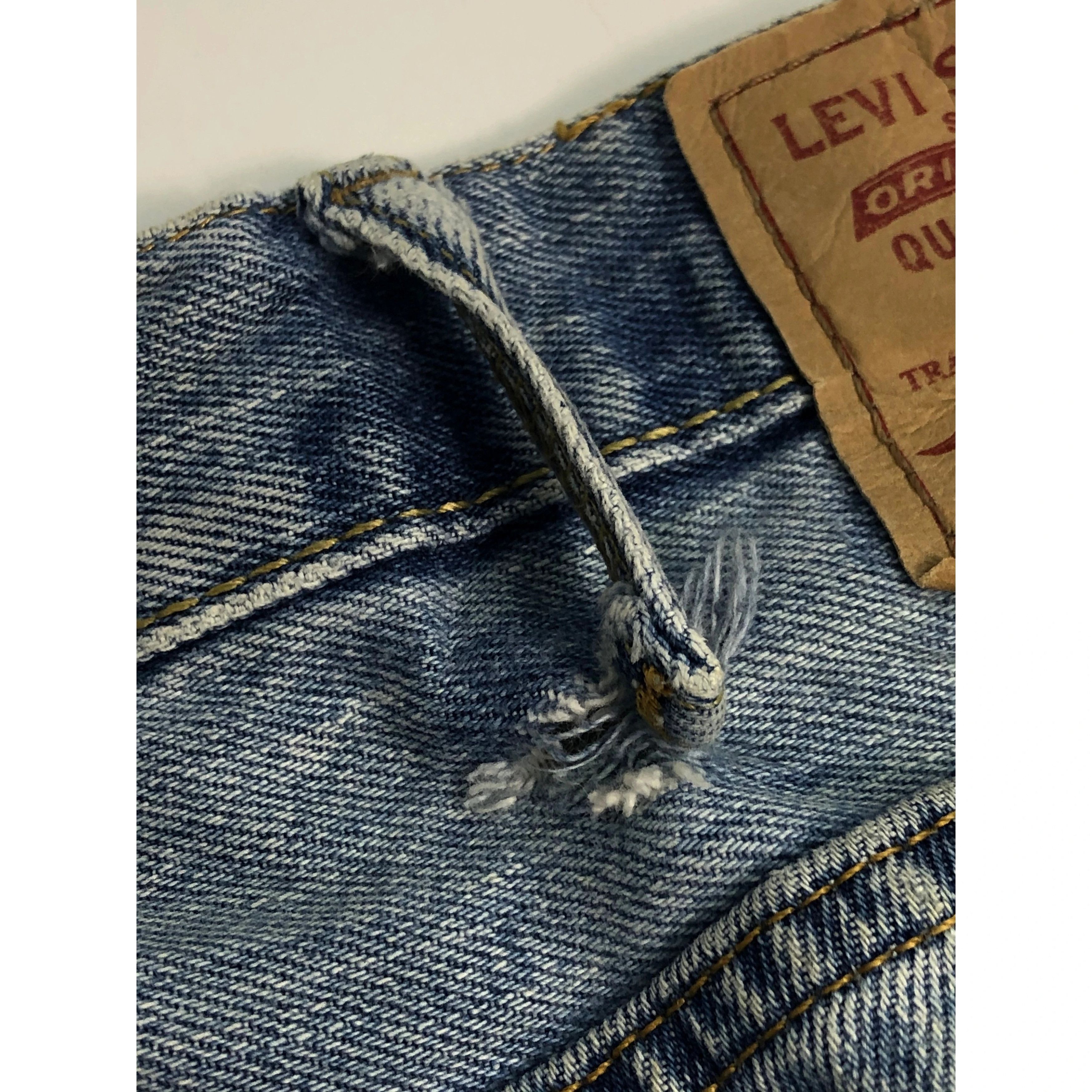 Levi's Vintage Levis 550 Relaxed Fit Faded Denim Oversized DP0076 Size US 42 / EU 58 - 9 Thumbnail