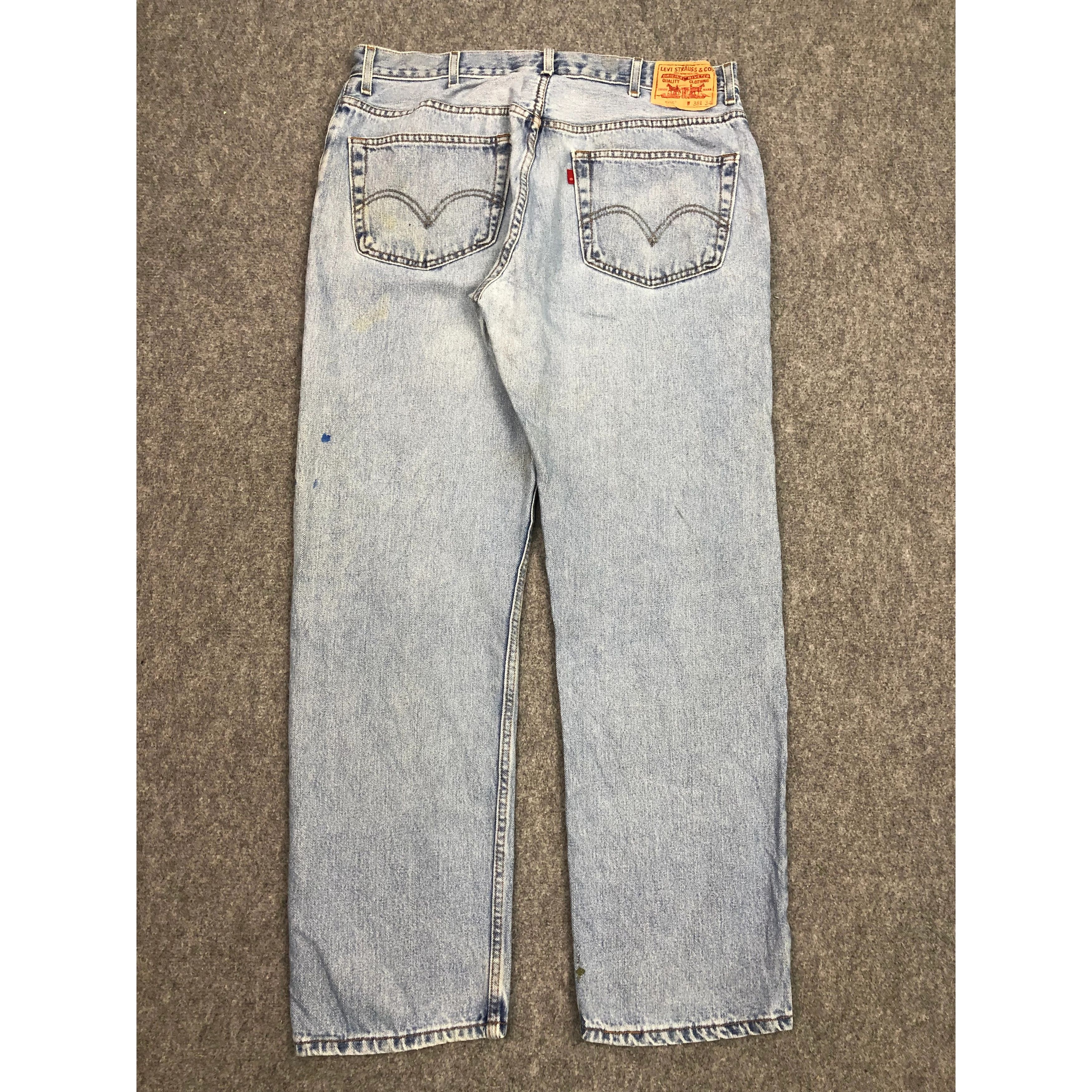 Levi's Vintage Levis 505 Jeans Faded DP0497 Size US 37 - 2 Thumbnail