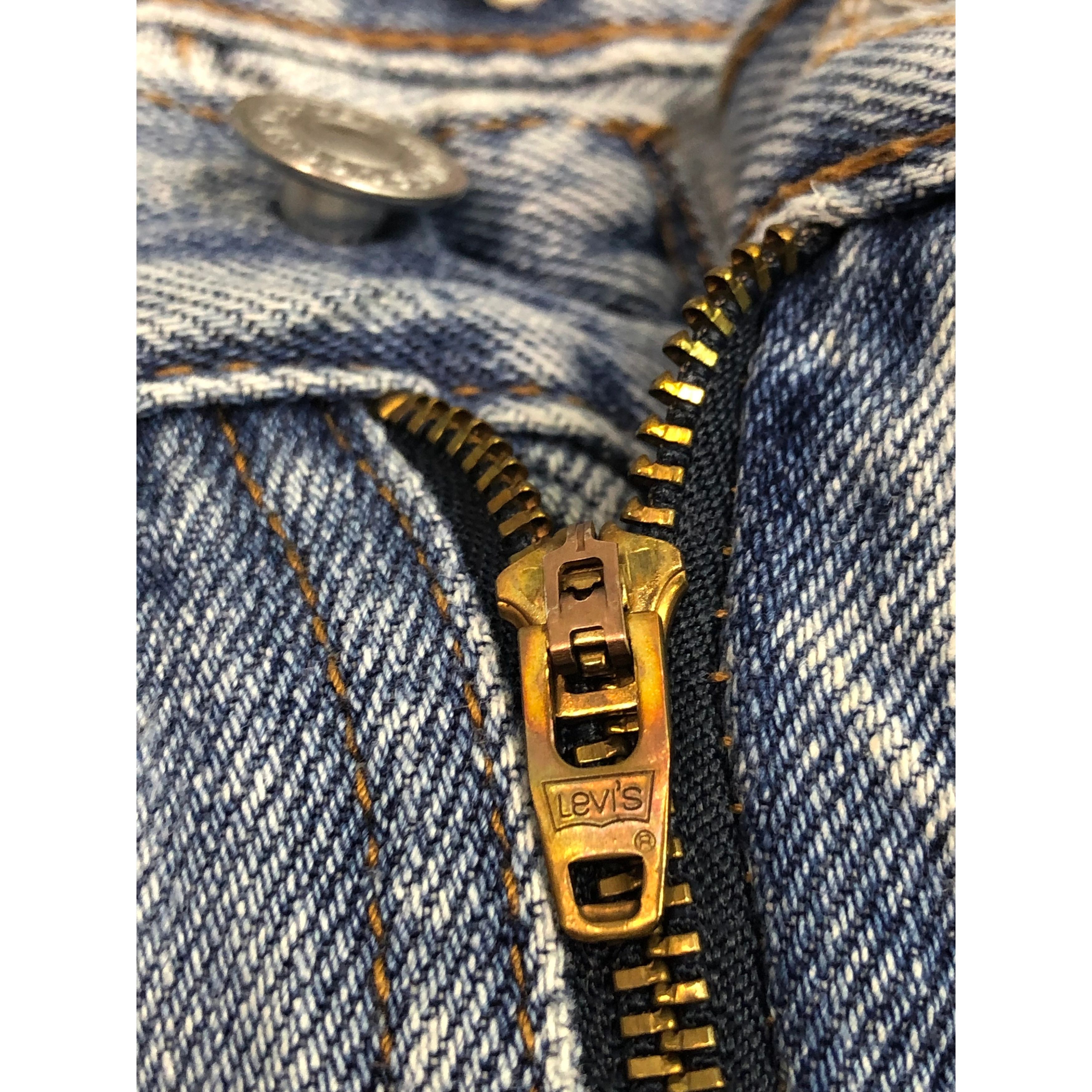 Levi's Vintage Levis 505 Jeans Faded DP0497 Size US 37 - 8 Thumbnail